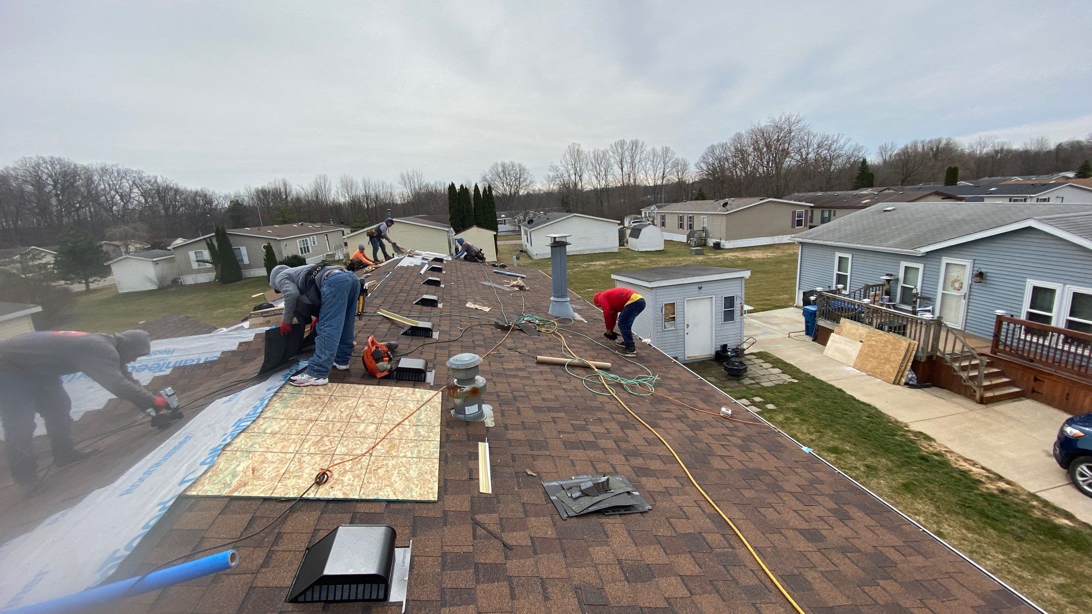 Roof Replacement using CertainTeed Landmark by 180 Contractors