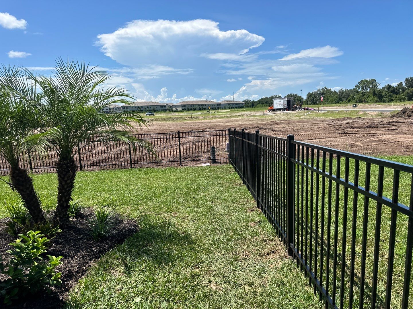 Aluminum Fence Installation using 3 Rail Aluminum Fence by Asap fence and gates, LLC