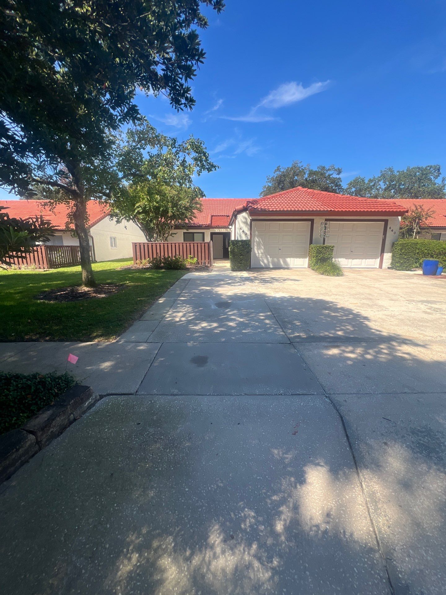 Residential Tile Roof Replacement and Gutter Installation in Winter Park by Pinnacle Roofing Group