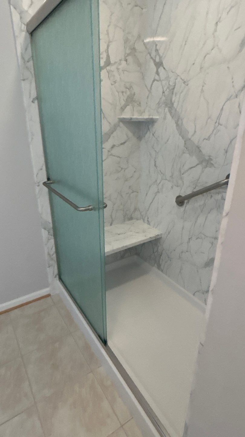 Walk-in Tub to Shower by BathPlanet SW Virginia