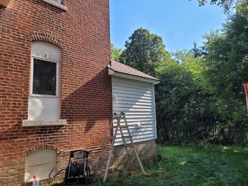 Soffit/fascia/gutter replacement by Nitro Roofing and Construction