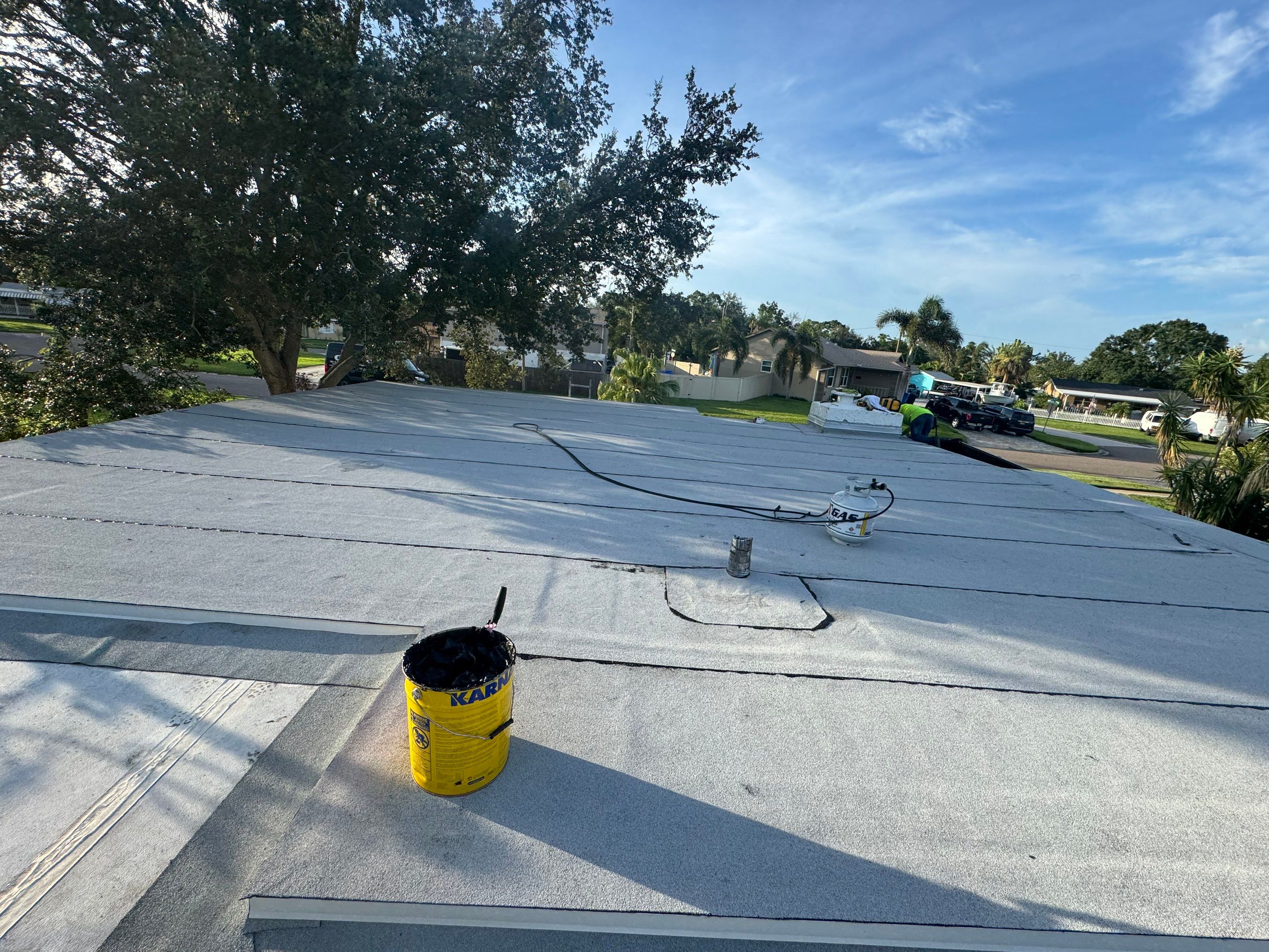 Project in St. Petersburg 33702 by Mitchell Roofing Company LLC 