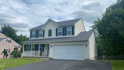 Roofing Installation using CertainTeed Landmark - Pewterwood