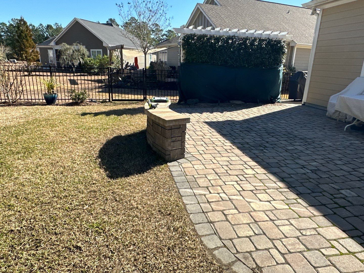 Travertine using Concrete Sealant by DuraSeal
