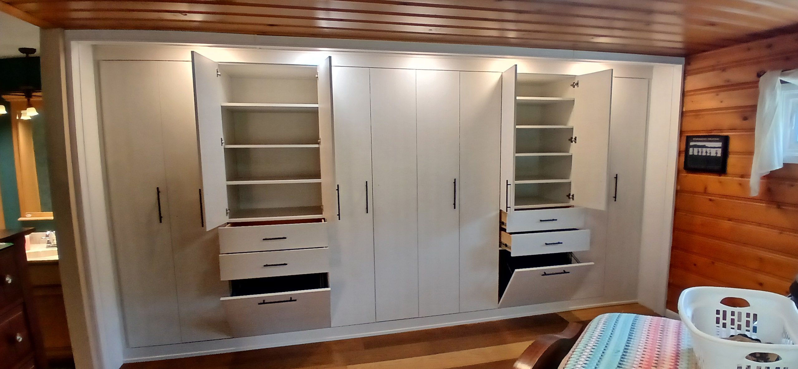 AMAZING Wall Closet Conversion by Innovative Spaces / Innovative Concrete Coatings