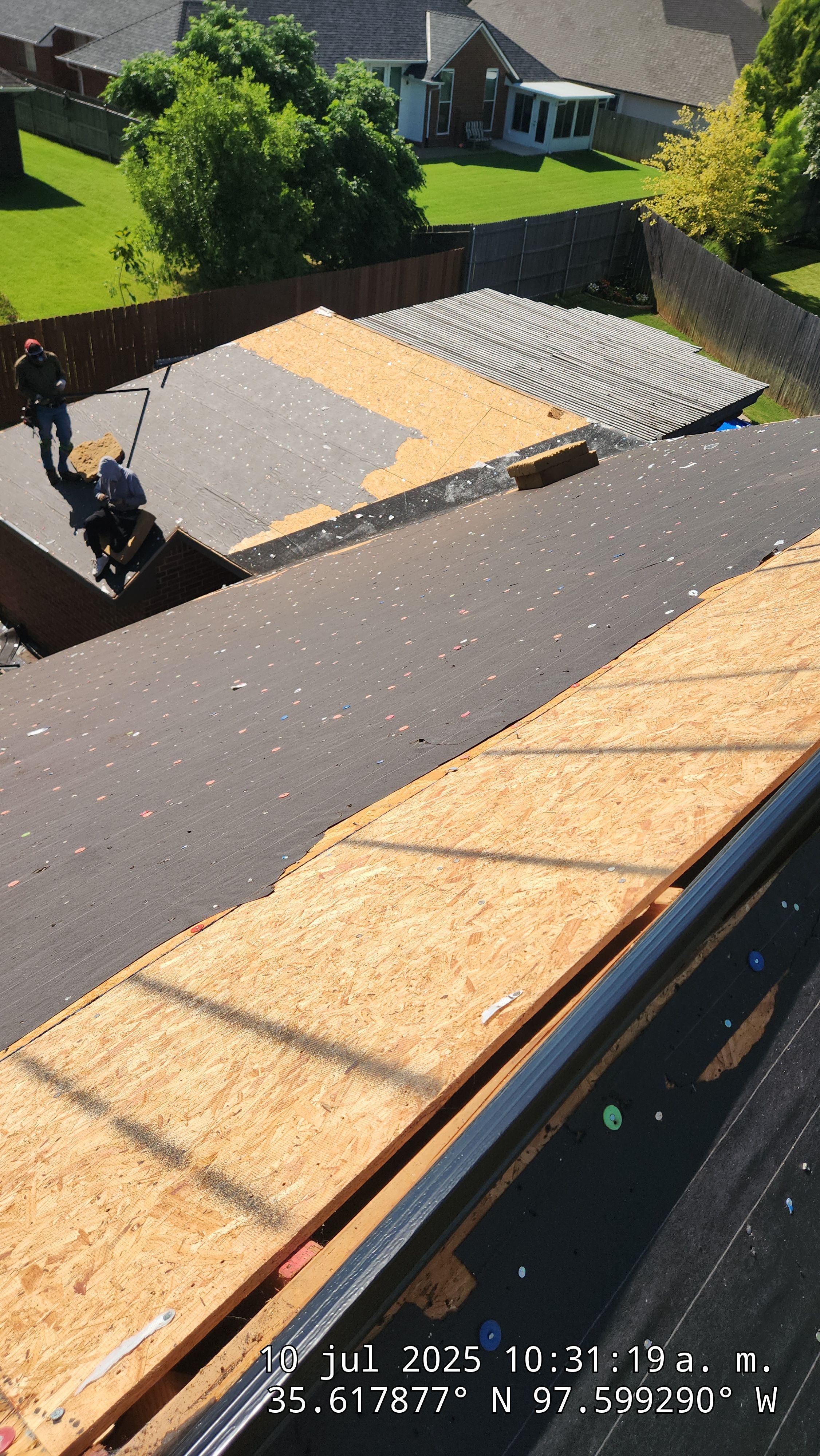 Residential Roofing Installation using GAF by Castillo Roofing
