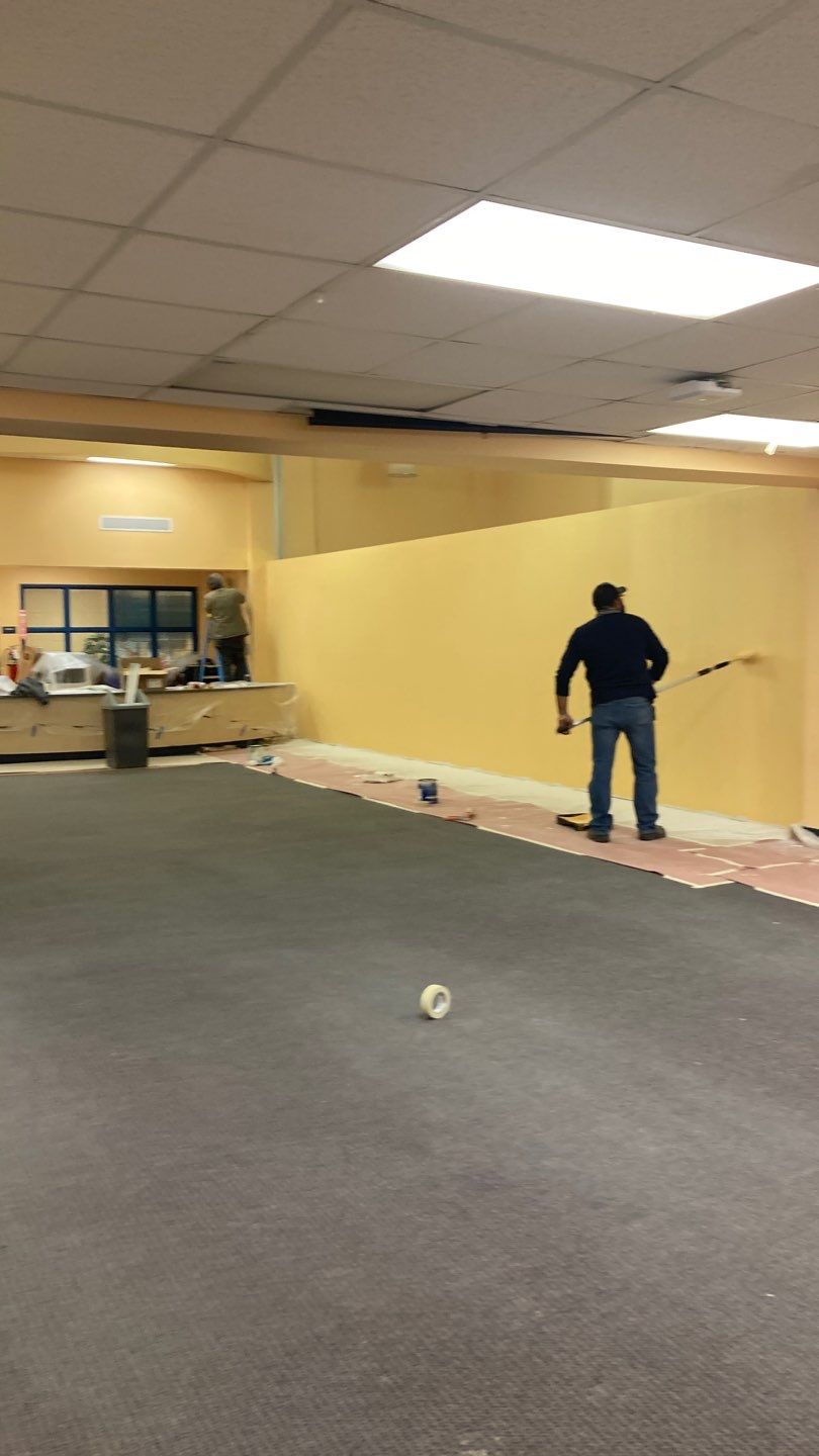 Wall Repair and Door Installation by Dodson House Moving