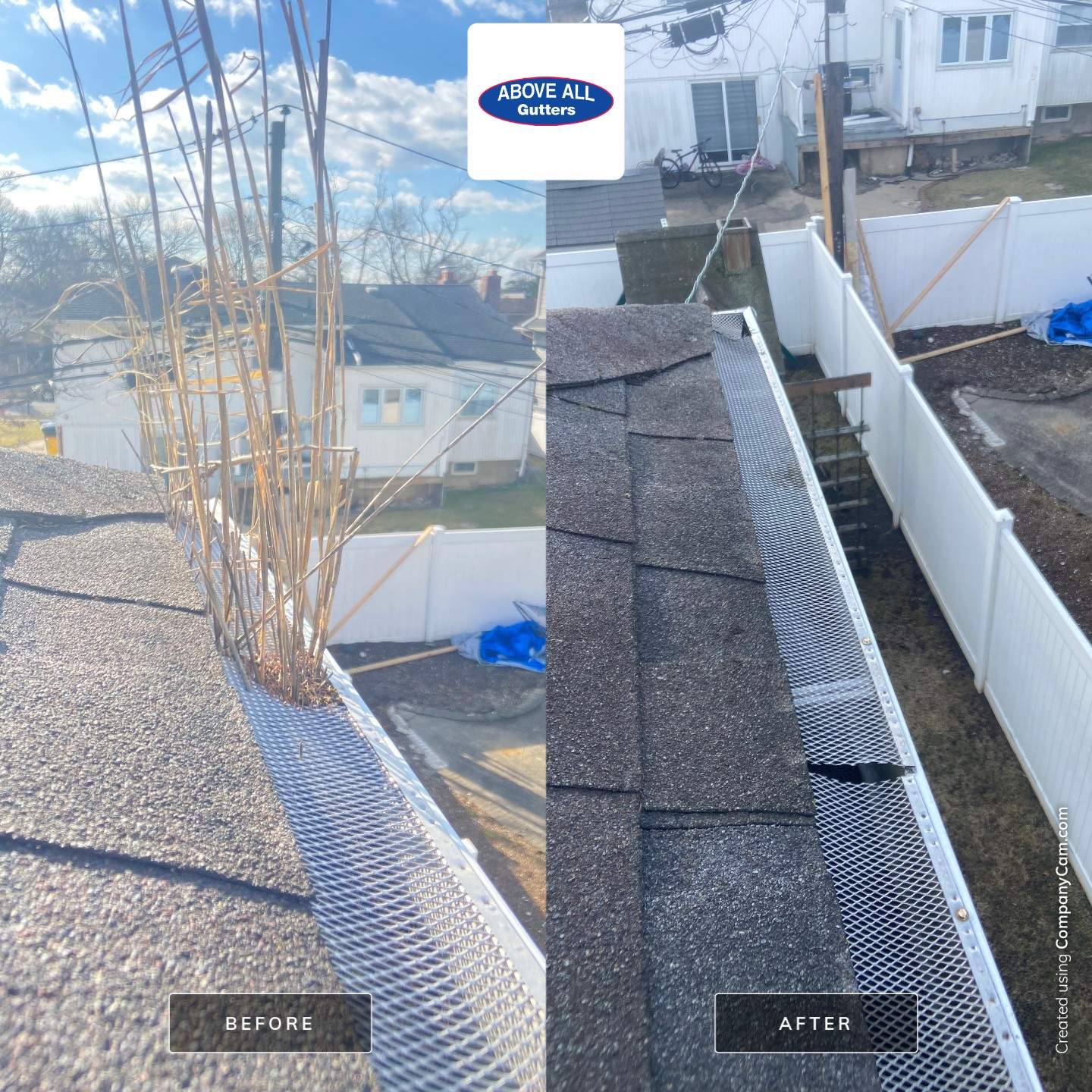 **Transforming Neglected Gutters: A Long Island Revival** 🌟🏡 by Above All Gutters
