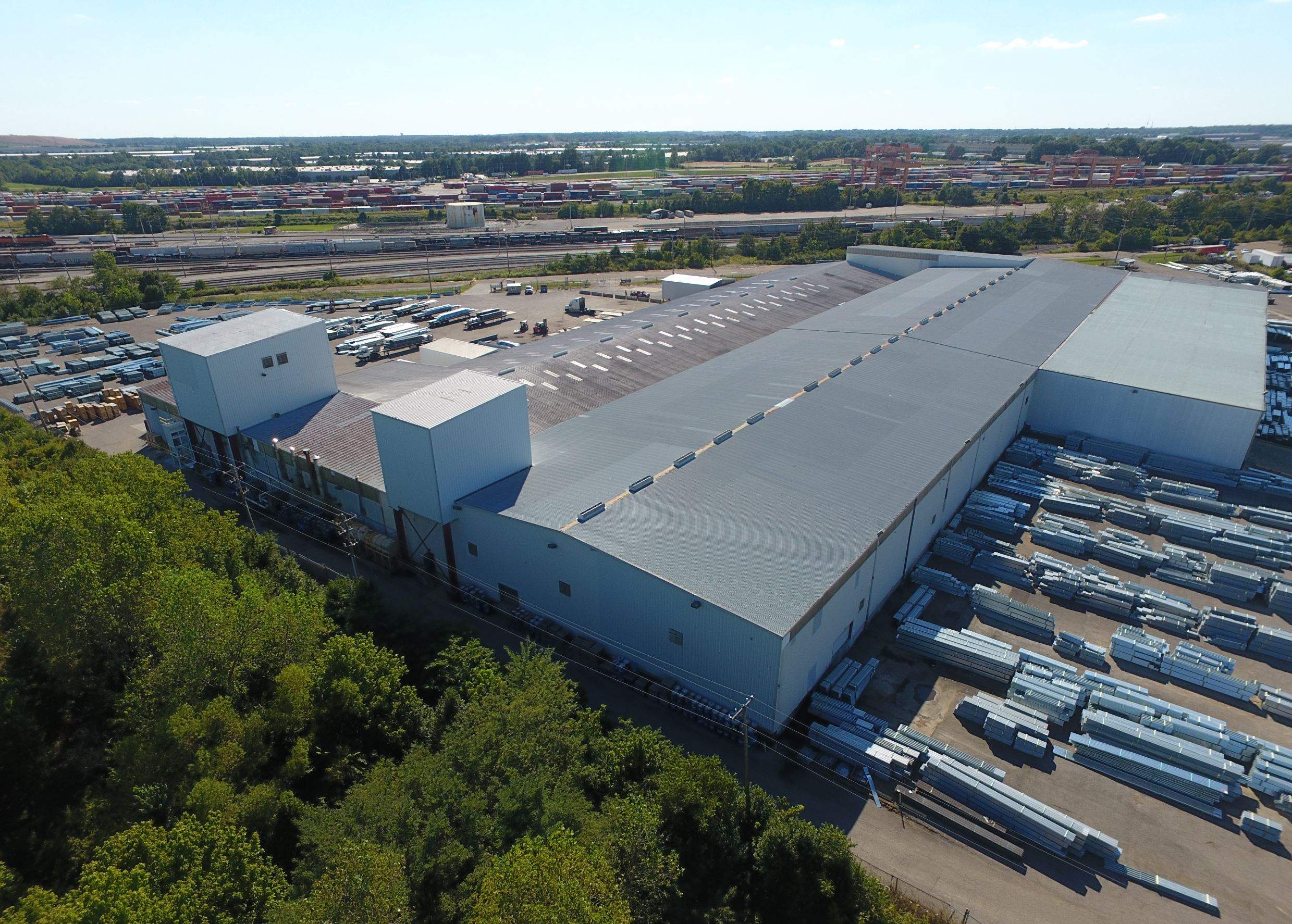 Commercial Metal Restoration System using Aldocoat Coatings by Hostetler Roofing