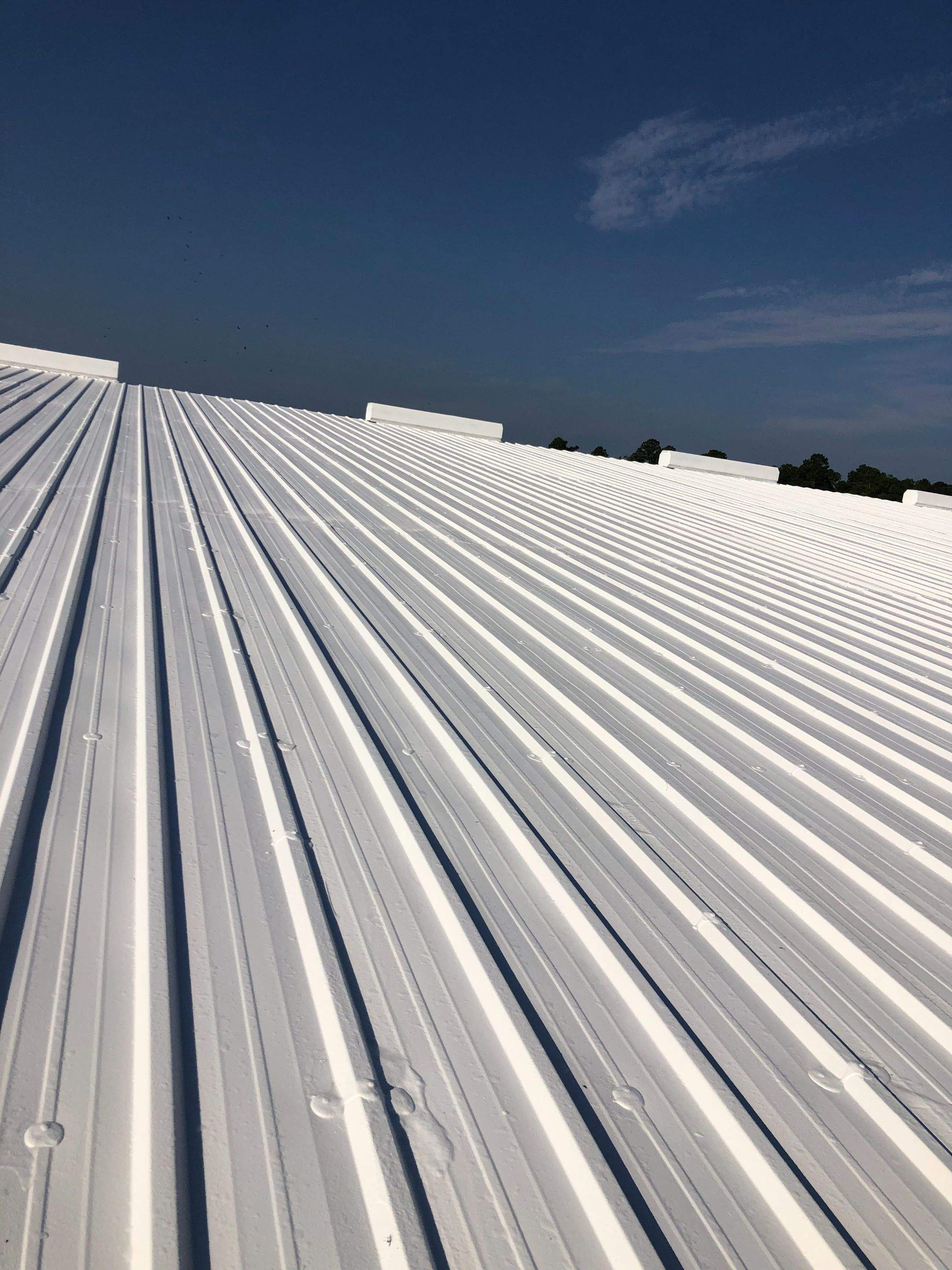 29,787 SQ Ft Commercial Metal Roof in Hazlehurst by Southern Roof Solutions