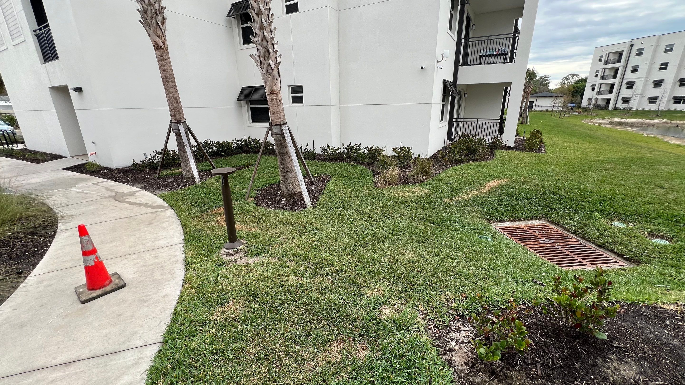 New Construction Apartment Complex Catch Basin Cleaning by APS Power & Water