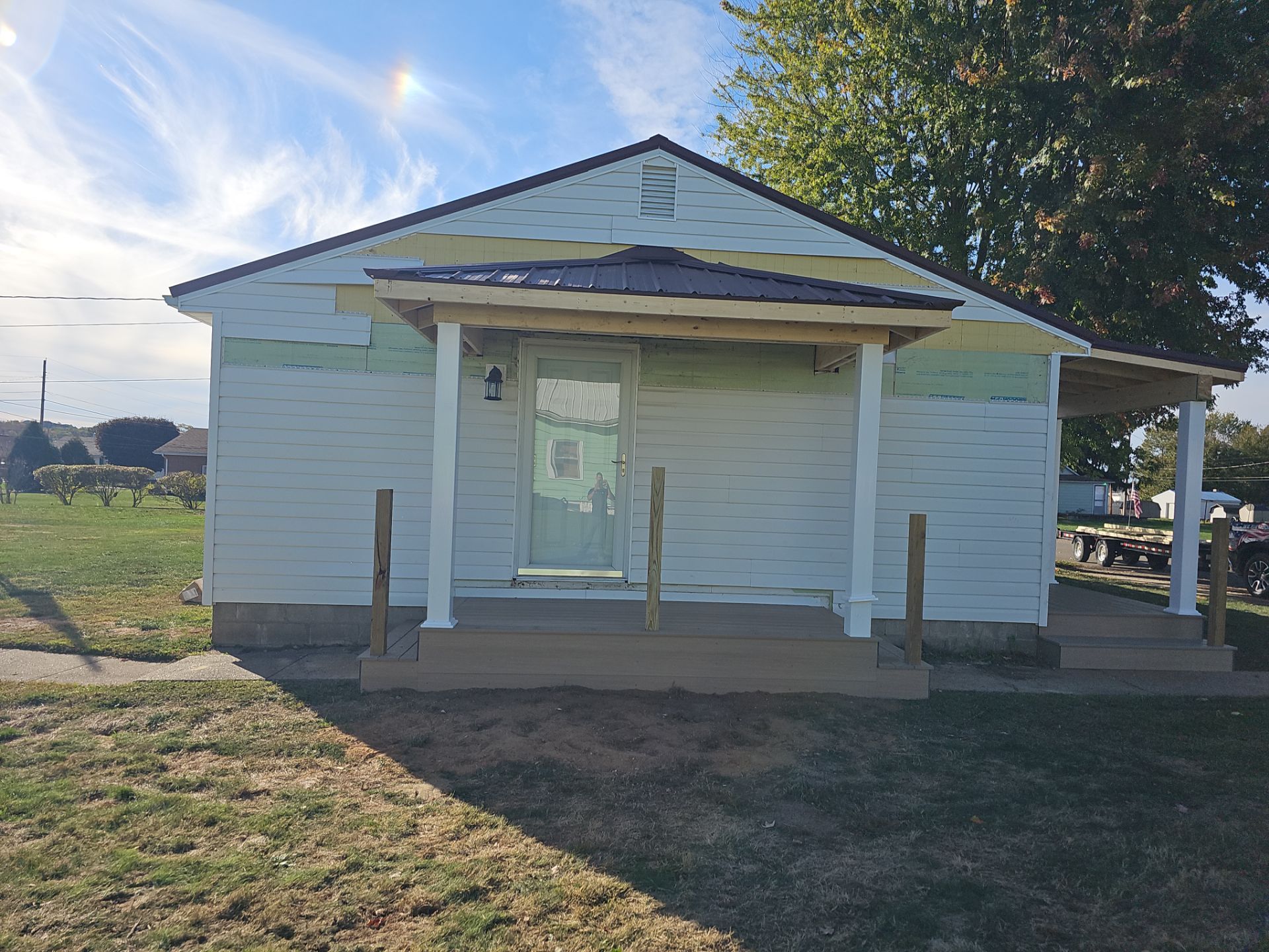 West Lafayette Ohio Decking Installation by Pine Ridge Roofing LLC