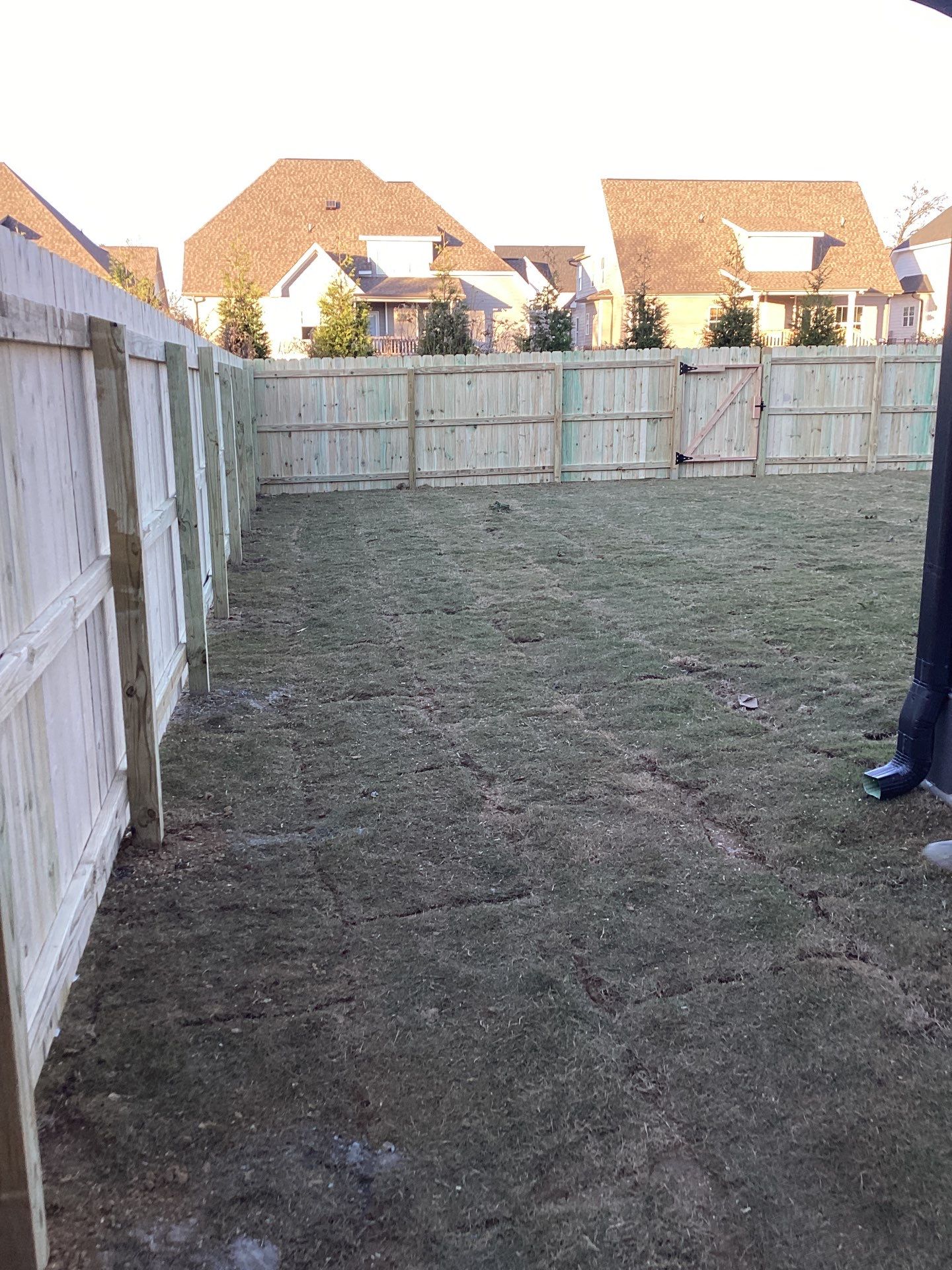 Pine Privacy Fence by River City Fence Inc.