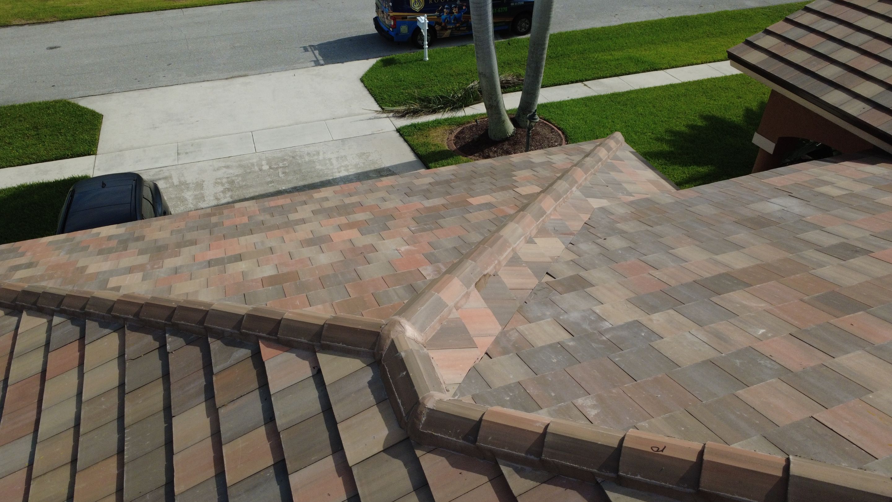 Residential Roofing Installation using Eagle Roofing Tile by BLUES BROTHERS ROOFING