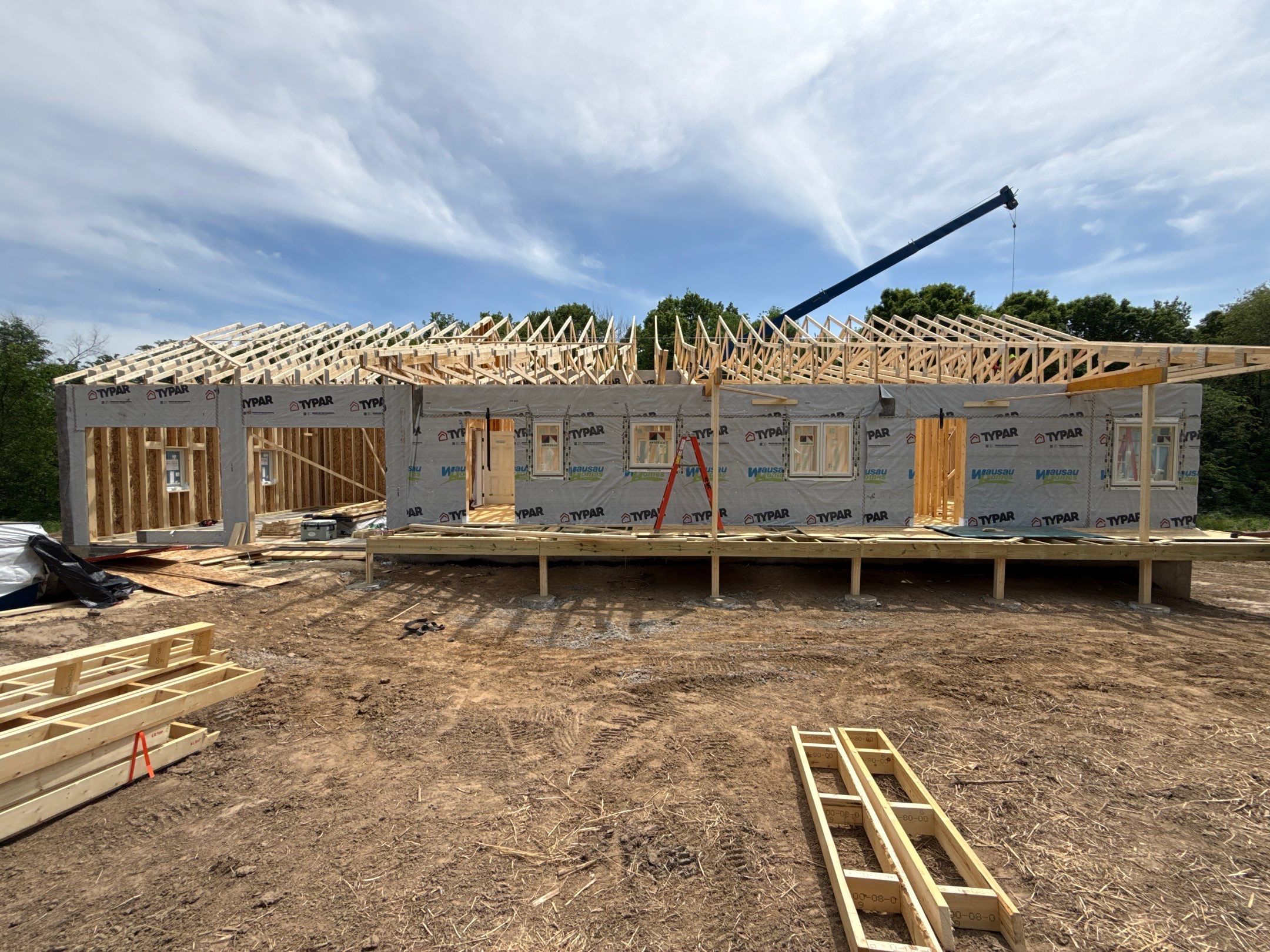 Ellsworth, WI Build by Bauer Estates LLC