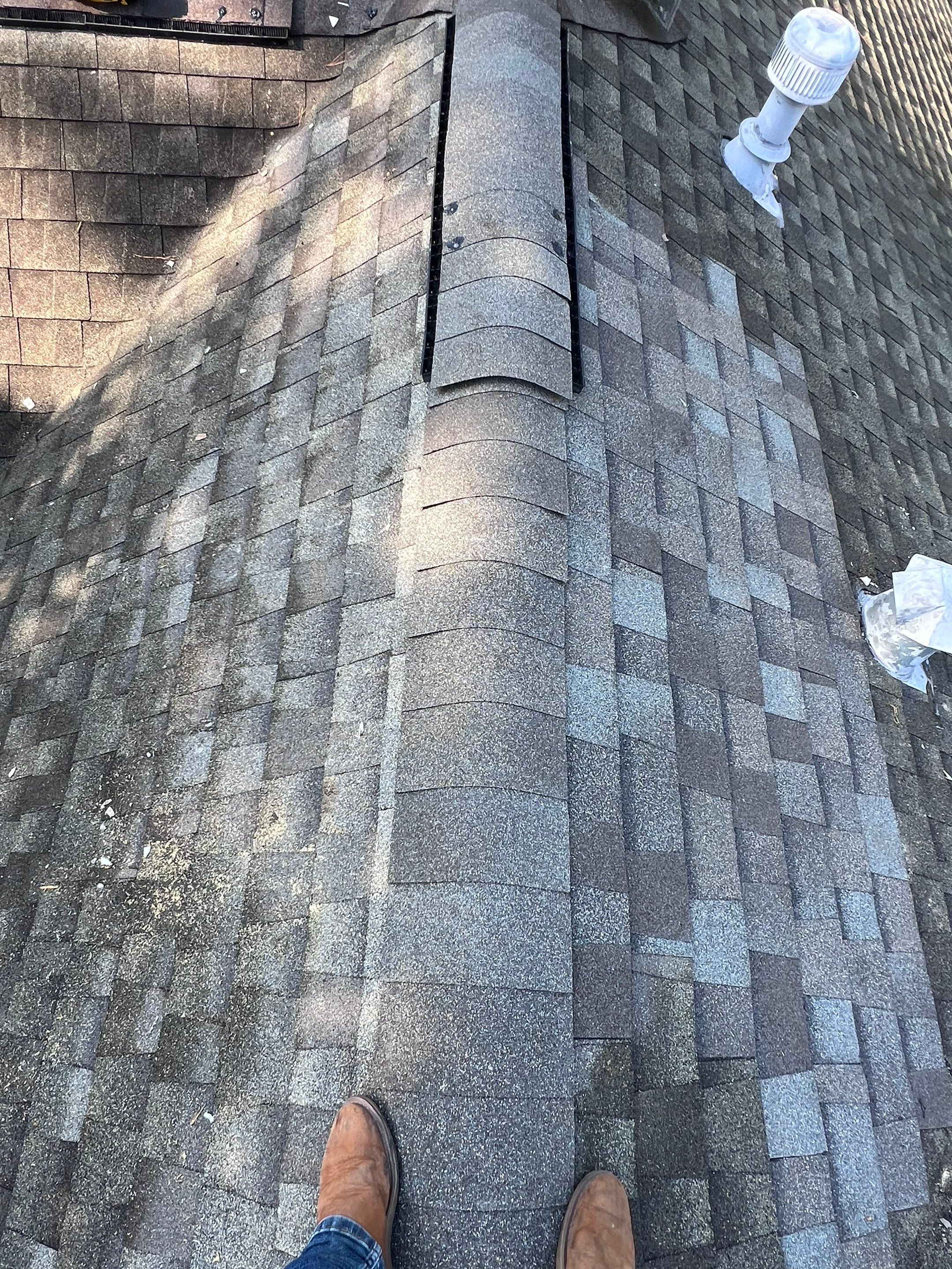 Hail Damage using Metal by Roof Repair Services LLC