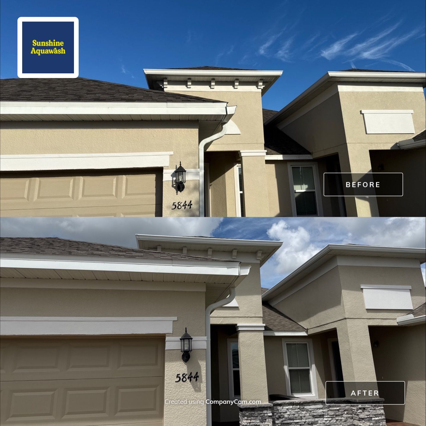 Complete House Wash, Driveway & Lanai Cleaning – Trevesta, Palmetto FL by Sunshine AquaWash