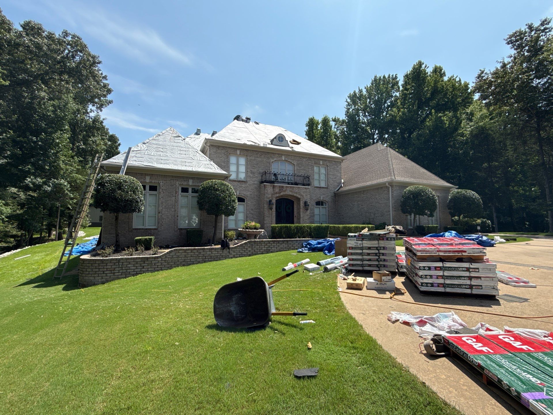 GAF Timberline UHDZ Shingle Roof Replacement in Memphis by Revival Roofing Services