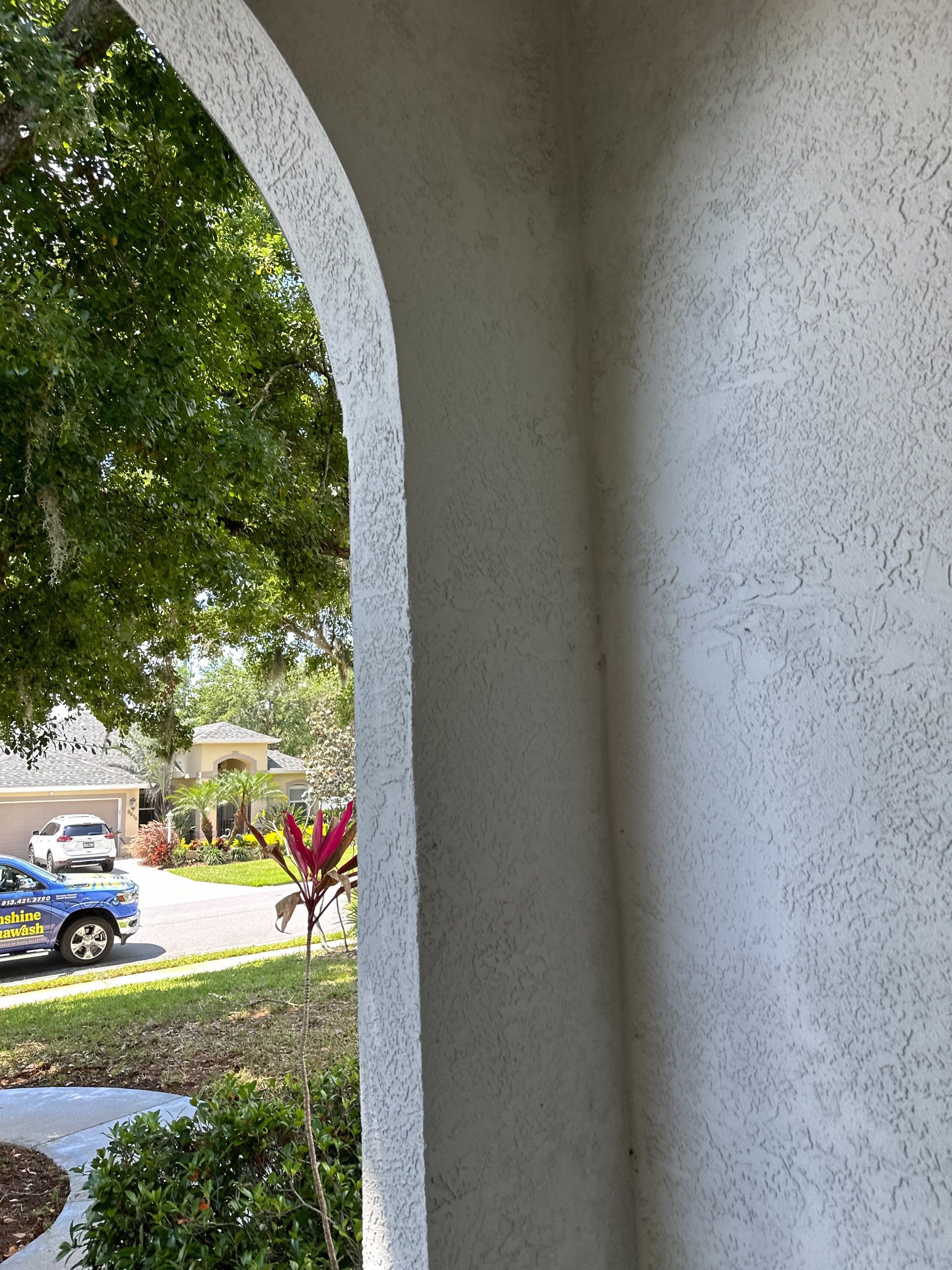 1-Story House Wash, Driveway, Patio/Lanai & Screen Enclosure Cleaning in Oakley Community, Ellenton, FL | Sunshine AquaWash by Sunshine AquaWash