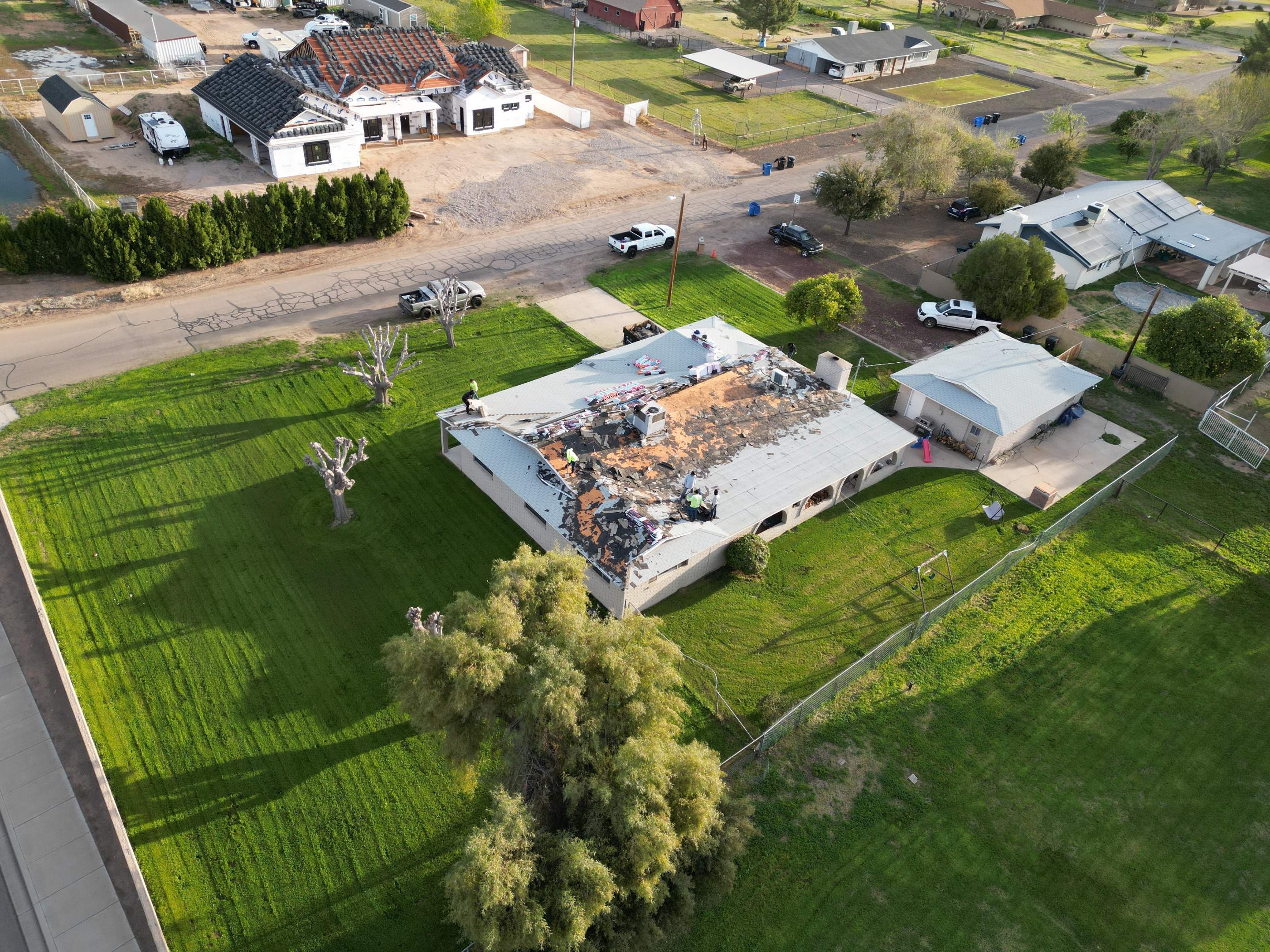 Bruce's Full Re-Roof & Shed by All Storm Roofing & Construction