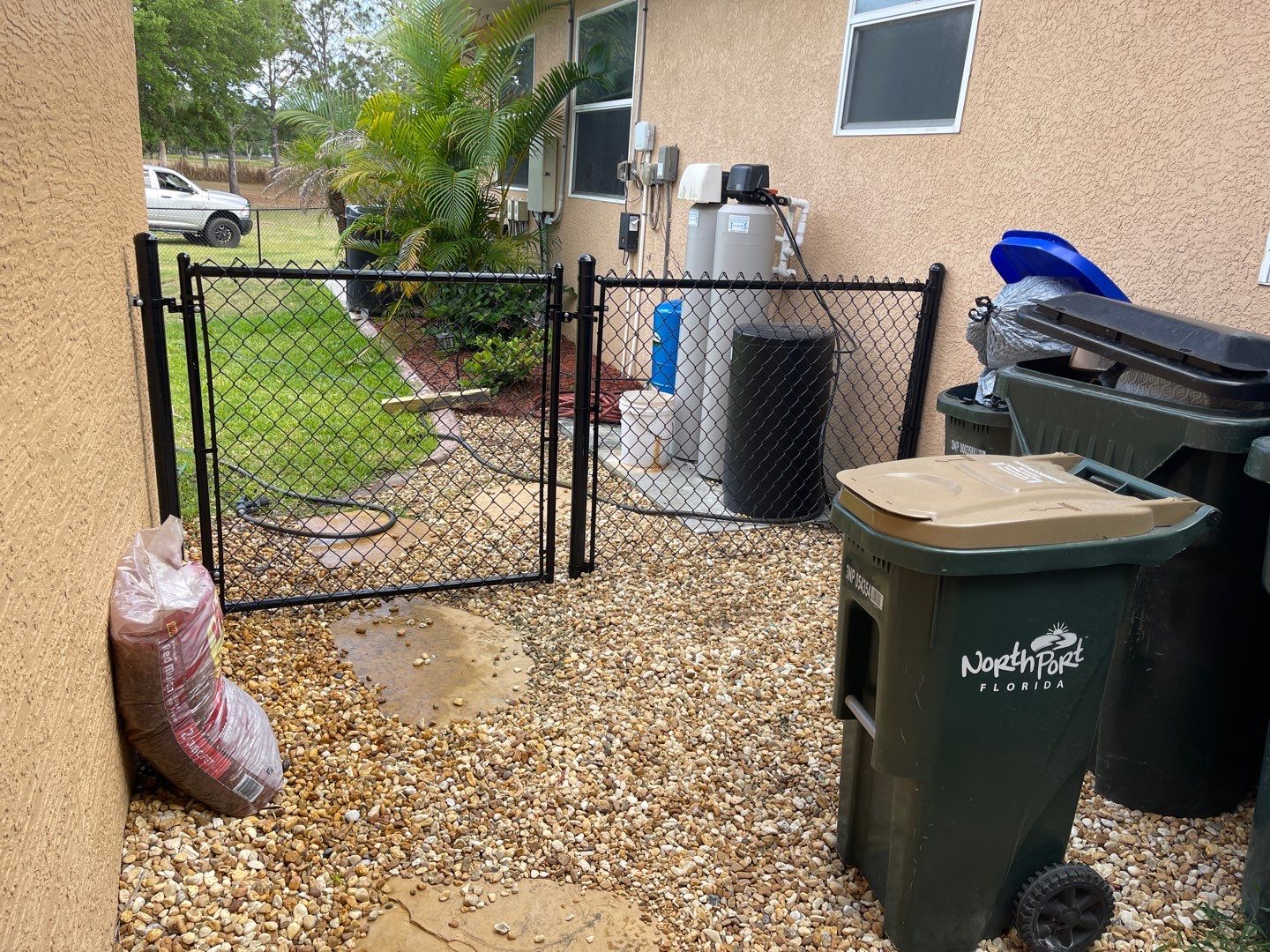 North Port, FL 4ft. Tall Black Chain-link Fence by Asap fence and gates, LLC