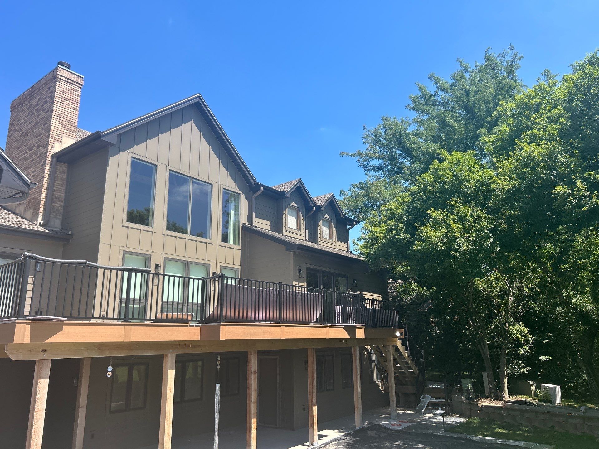 Siding and Composite Deck Renovation in Omaha, Nebraska by Carps Complete Exteriors