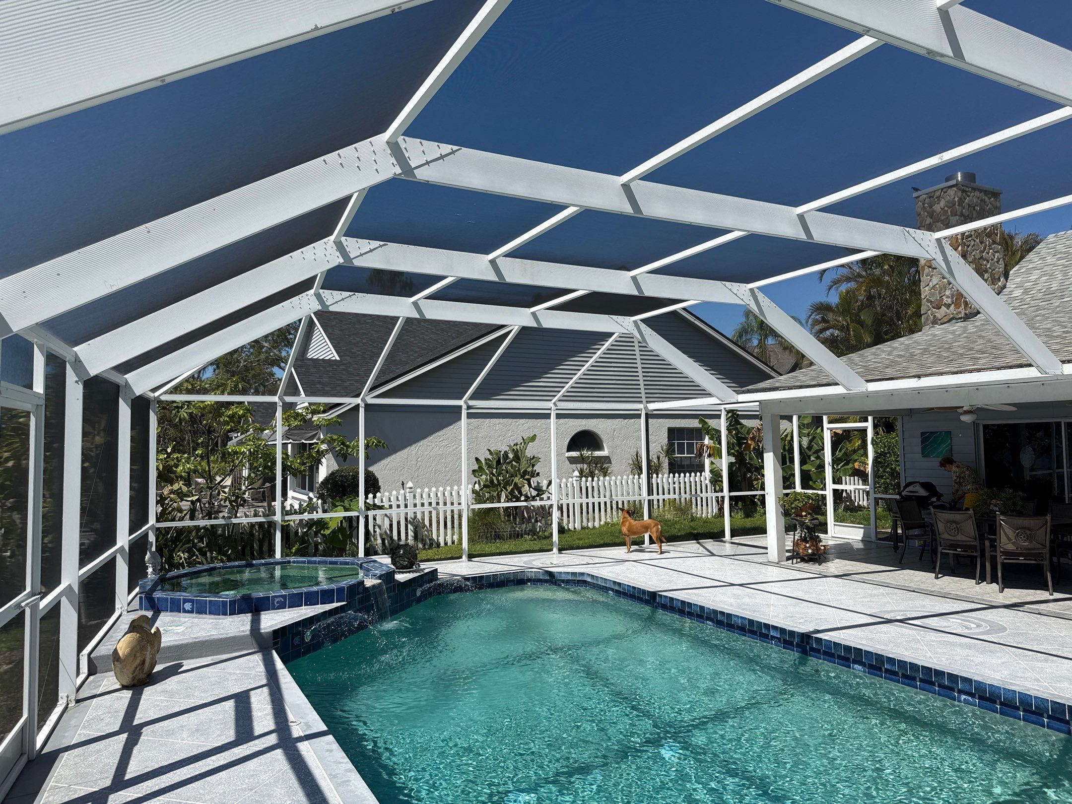 π‘ From Green to Clean! π Epic House & Pool Cage Cleaning on the Manatee River | Ellenton, FL π¦ by Sunshine AquaWash