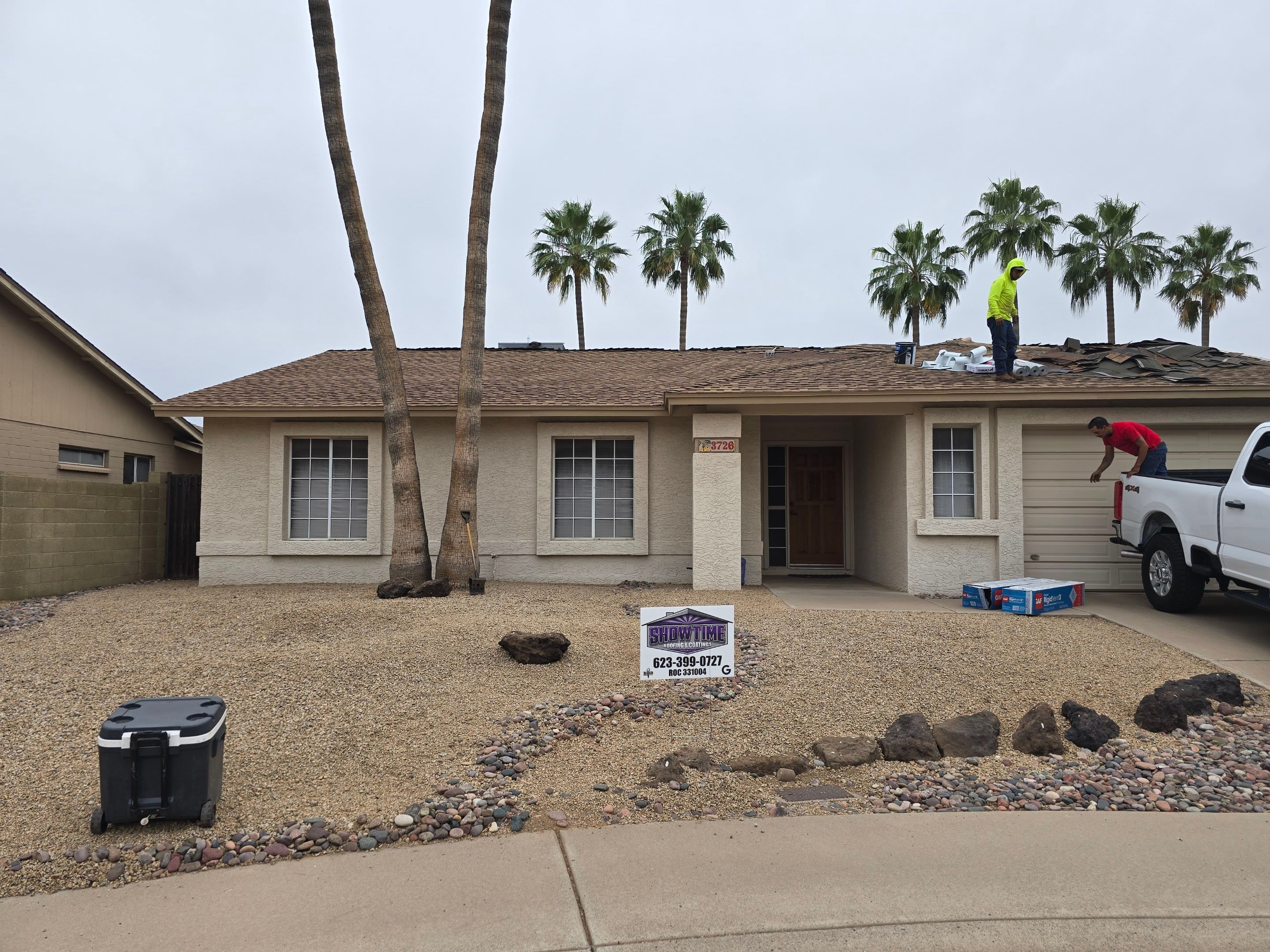 Project in Phoenix, AZ by Showtime Roofing & Coatings LLC