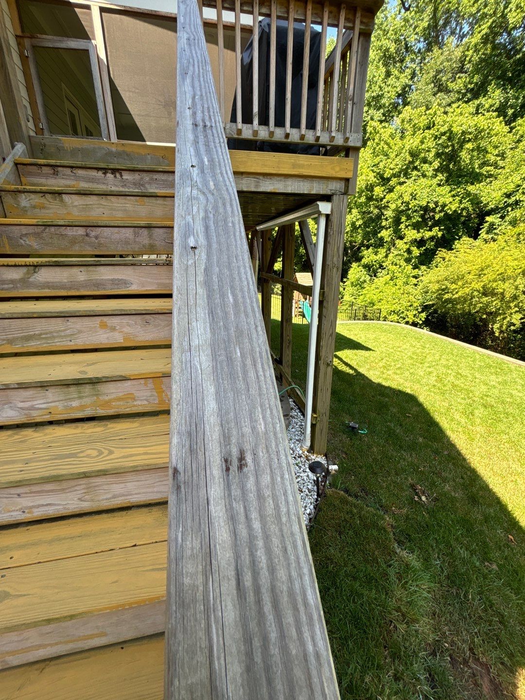 Weathered Deck using Wood Sealant by DuraSeal