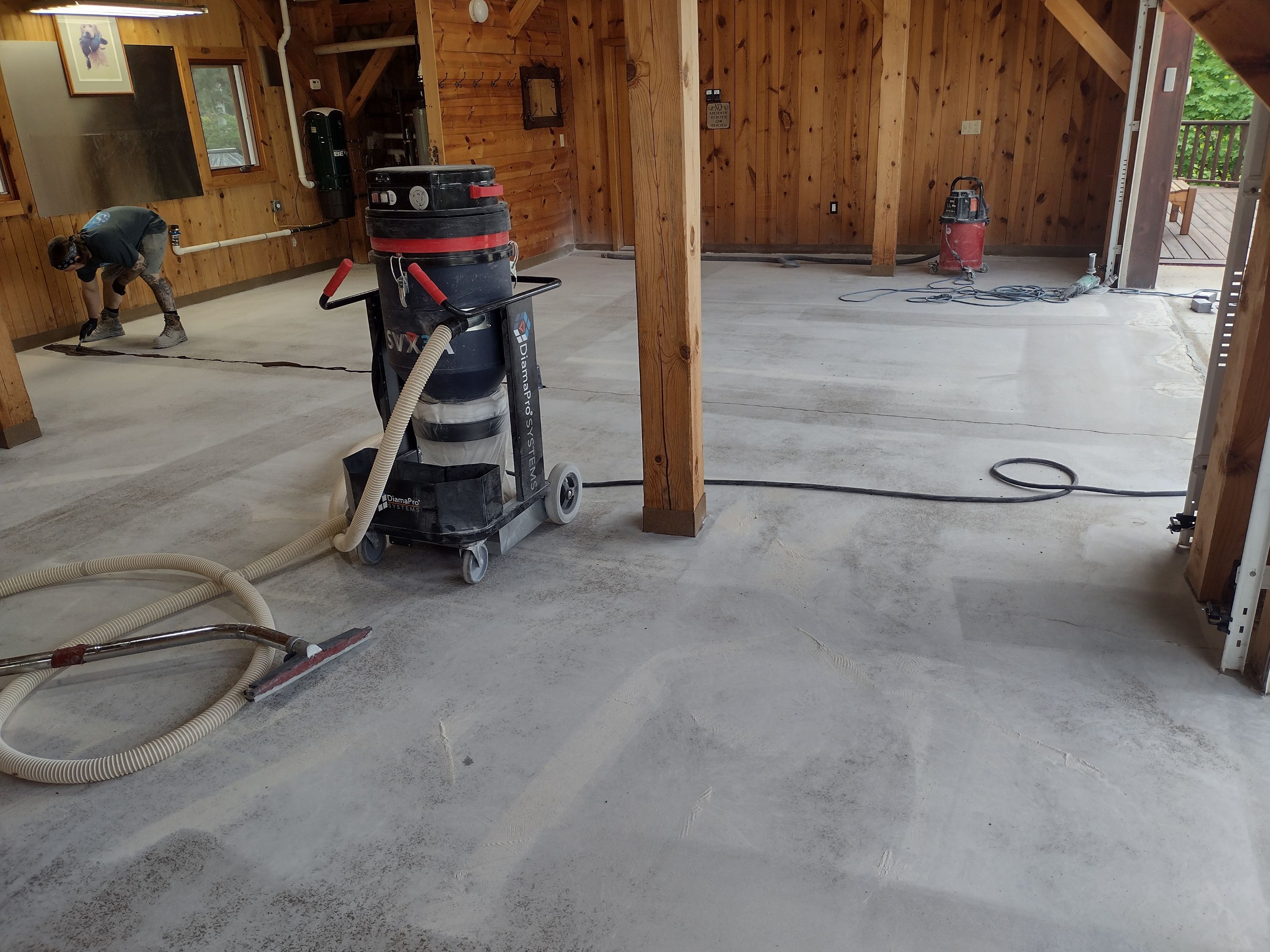 Garage using Pecan by Select Painting, Coatings & Garage Cabinets