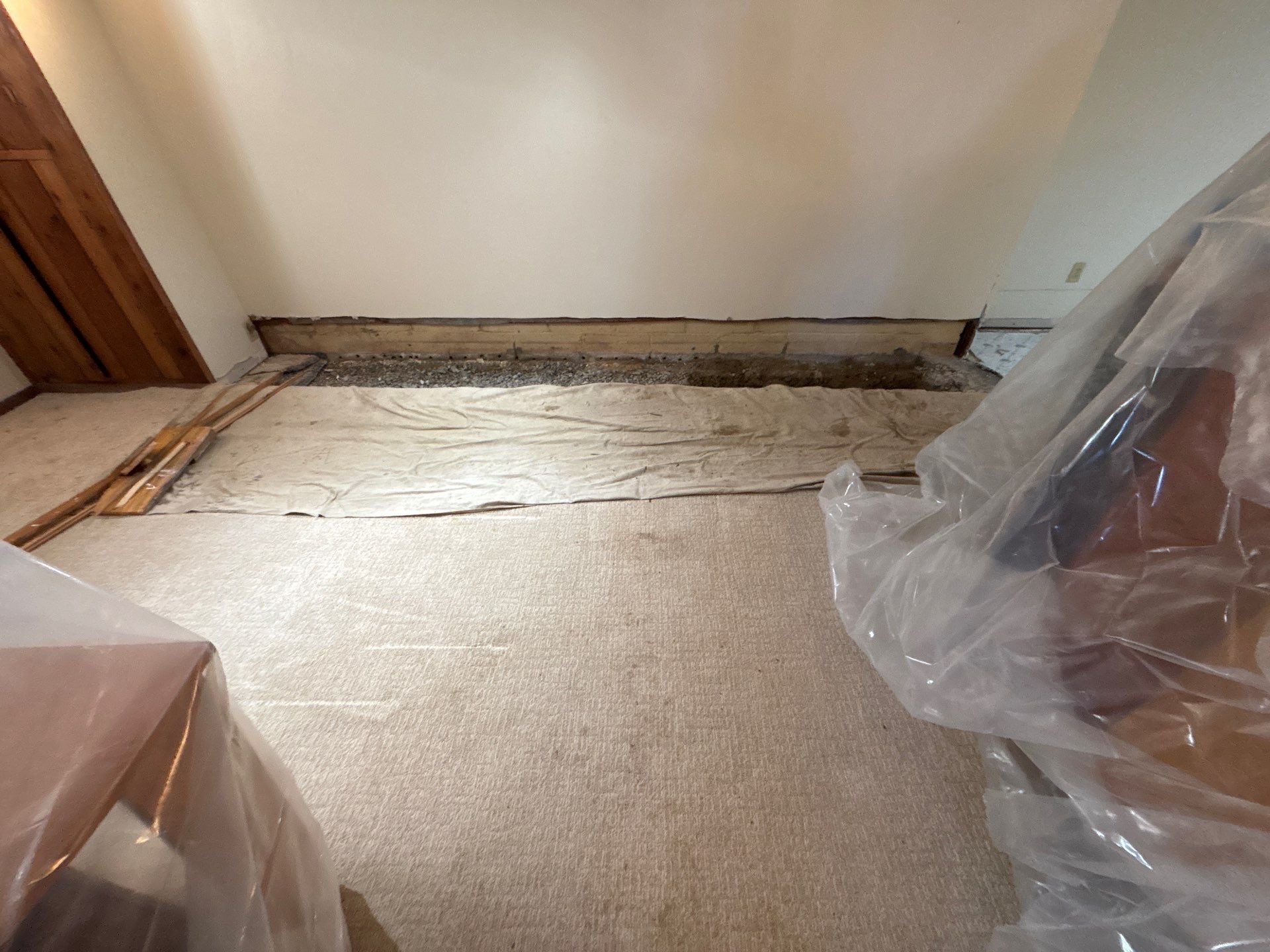 Completing the Connection for Lisa's Drain Tile System by Waterproofing Northeast