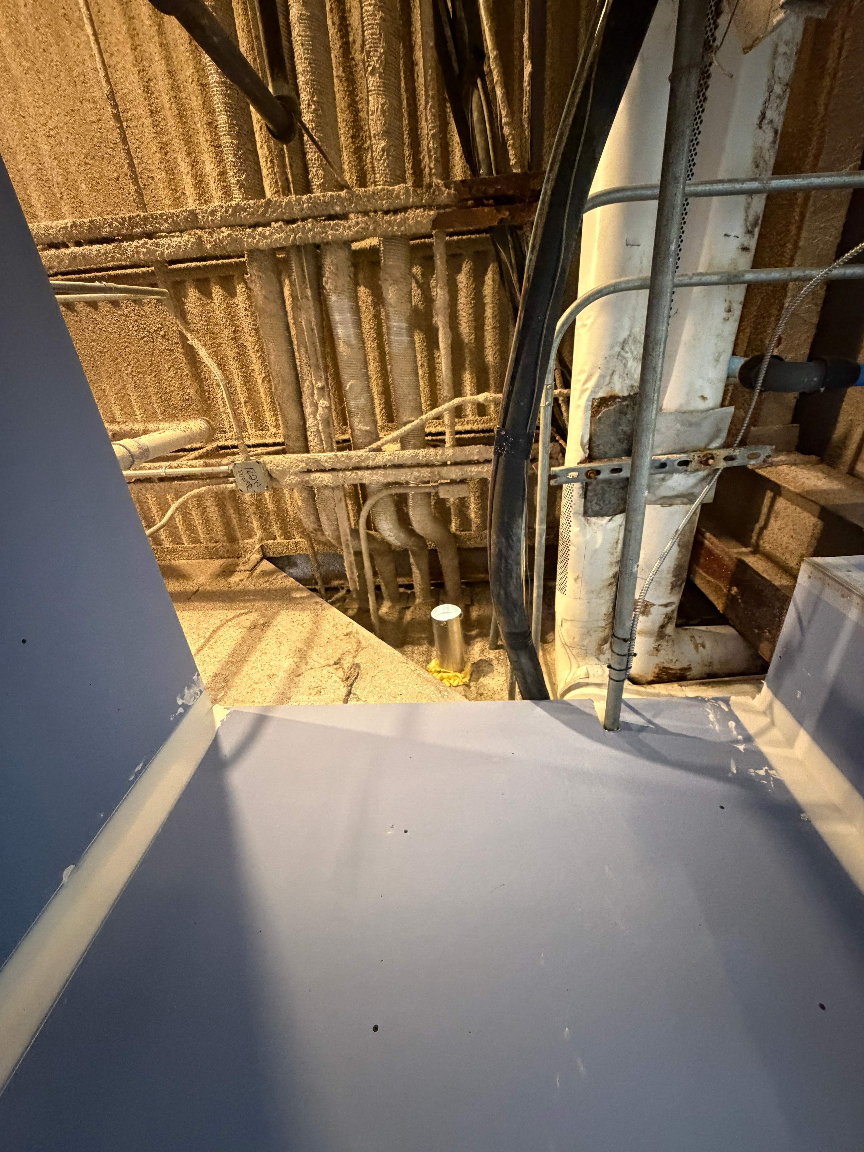 Commercial Restroom Renovation with Epoxy Flooring in Sarasota by Vertical General Contracting 