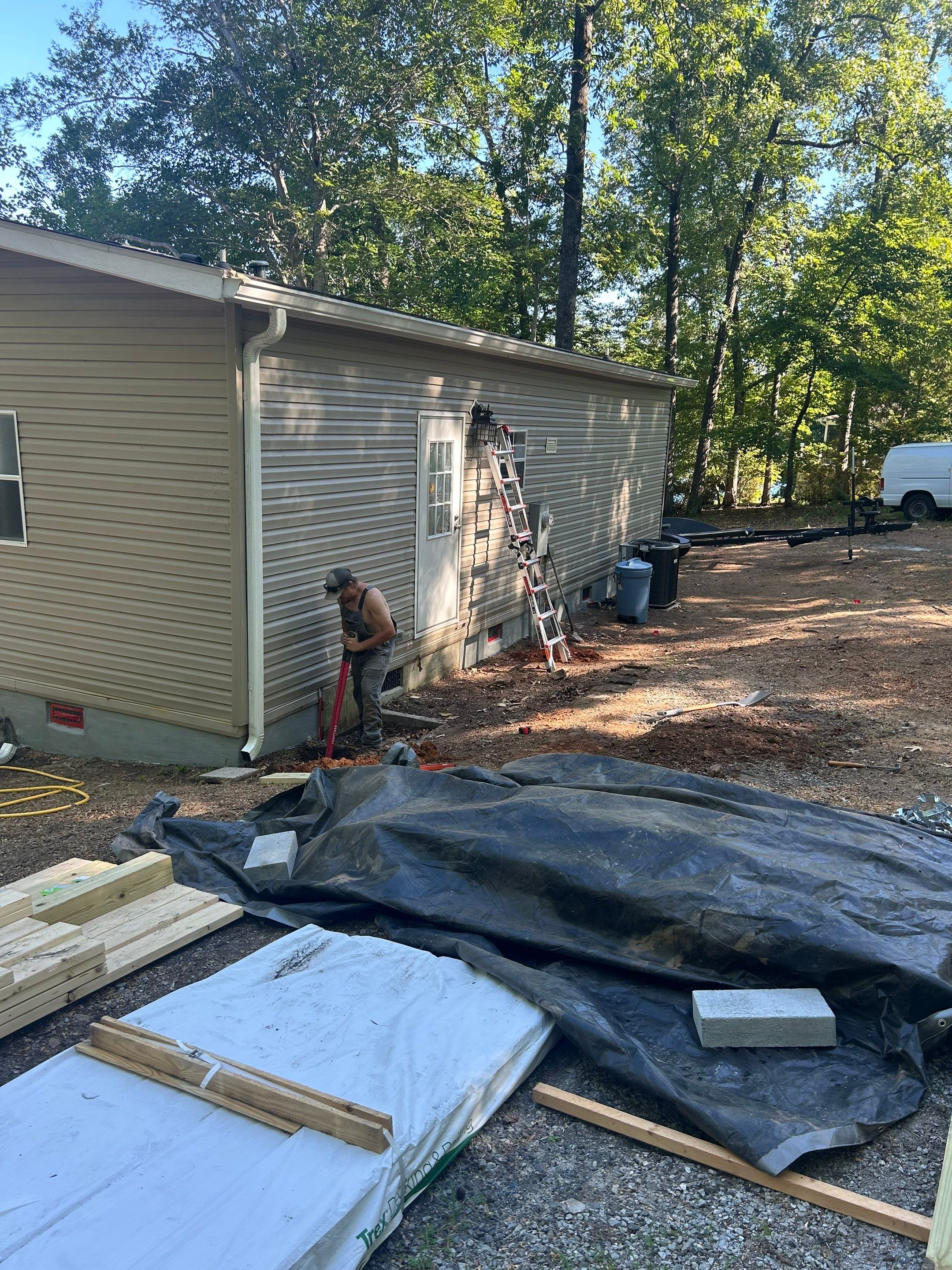 Project in Six Mile  by Roofsters