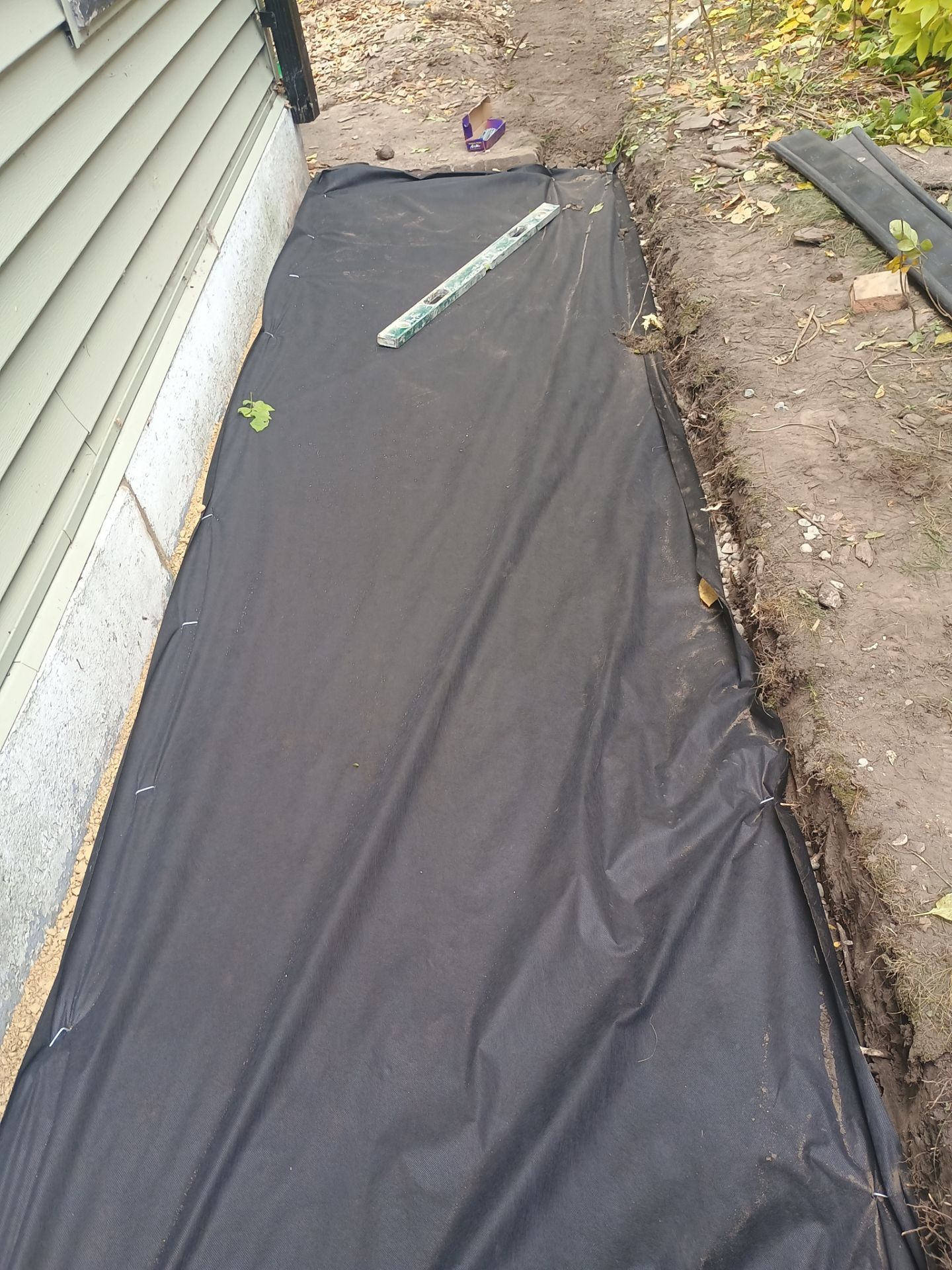 A French Drain for Maya by Waterproofing Northeast