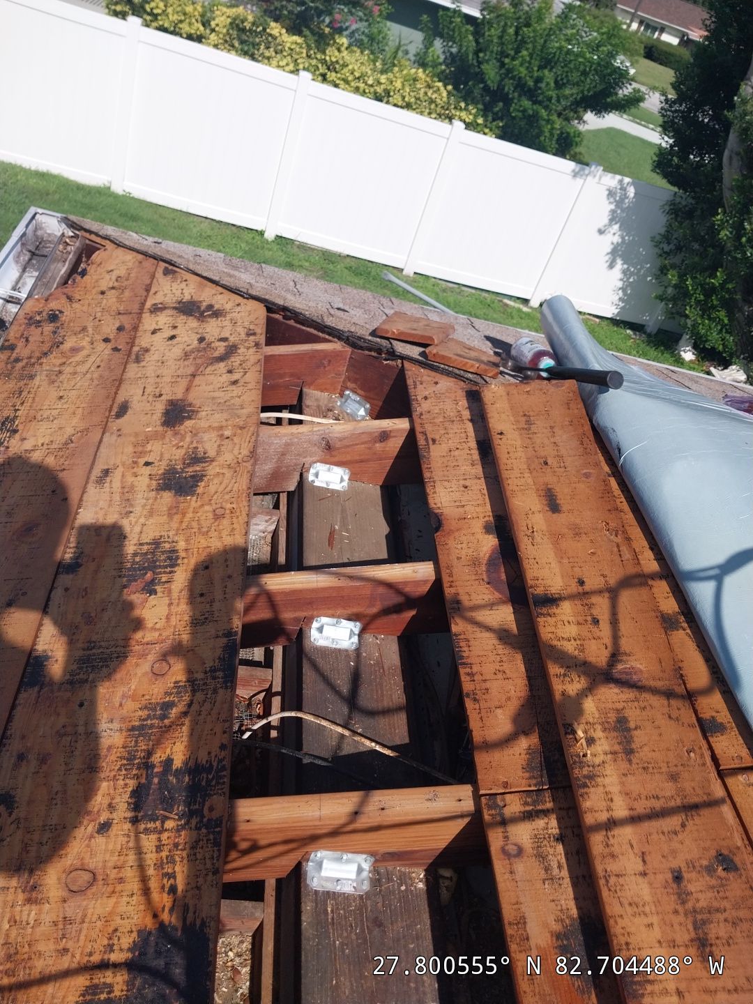 Project in St. Petersburg 33710 by Mitchell Roofing Company LLC 