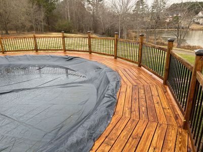 Weathered Deck using Wood Sealant