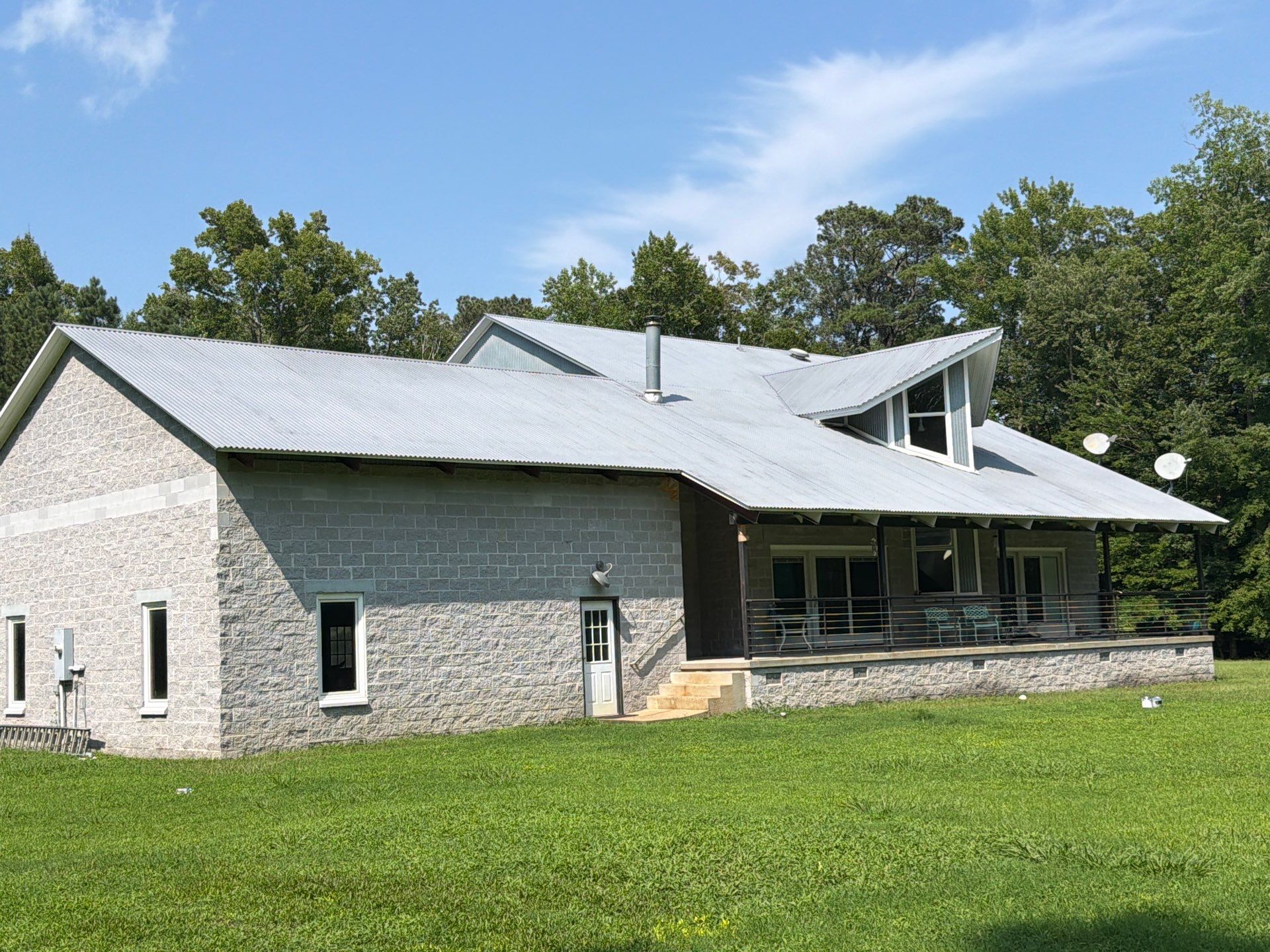 Complete roof painting by AKK Painting LLC