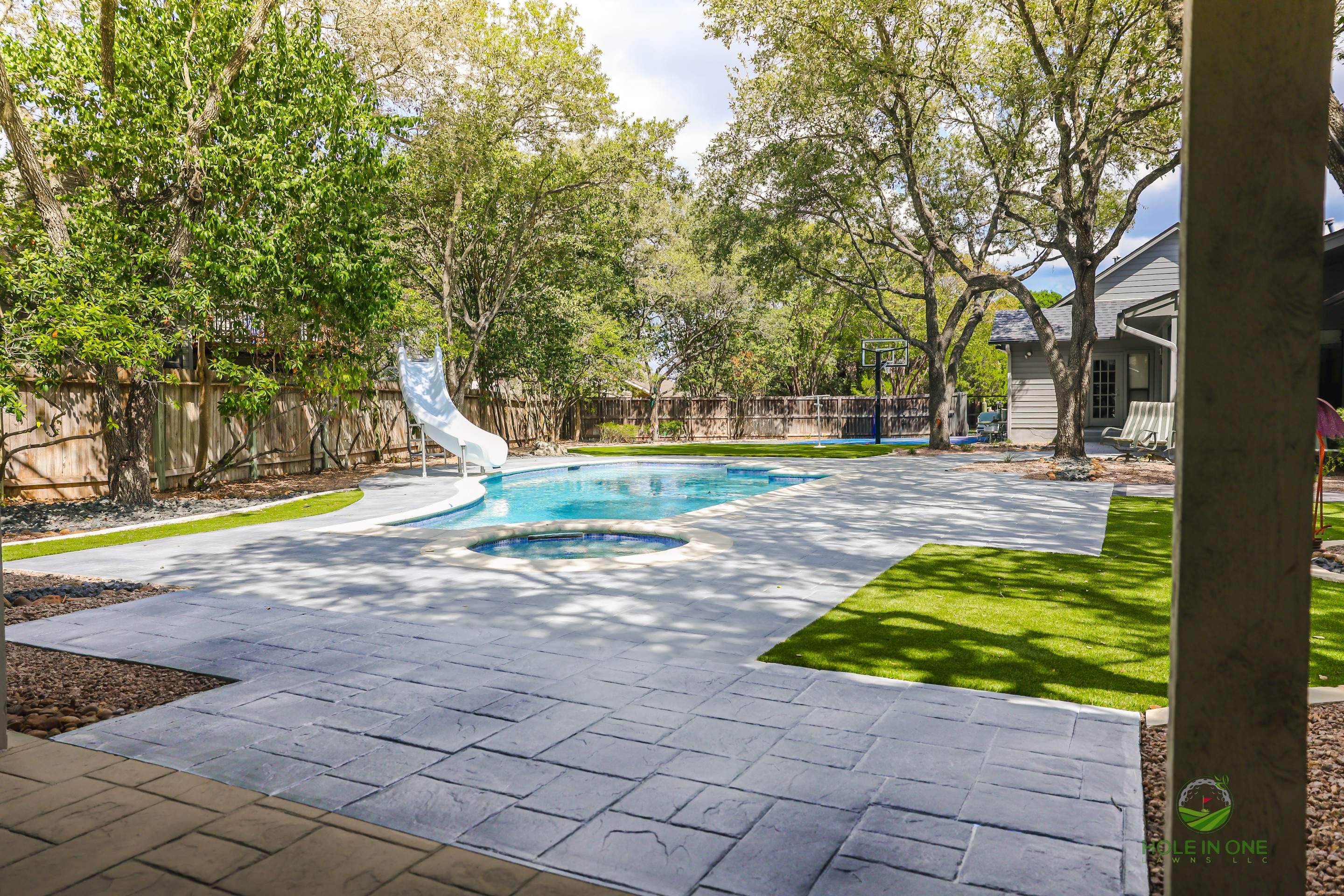 Henderson Pass, San Antonio Tx. by Hole In One Lawns, LLC
