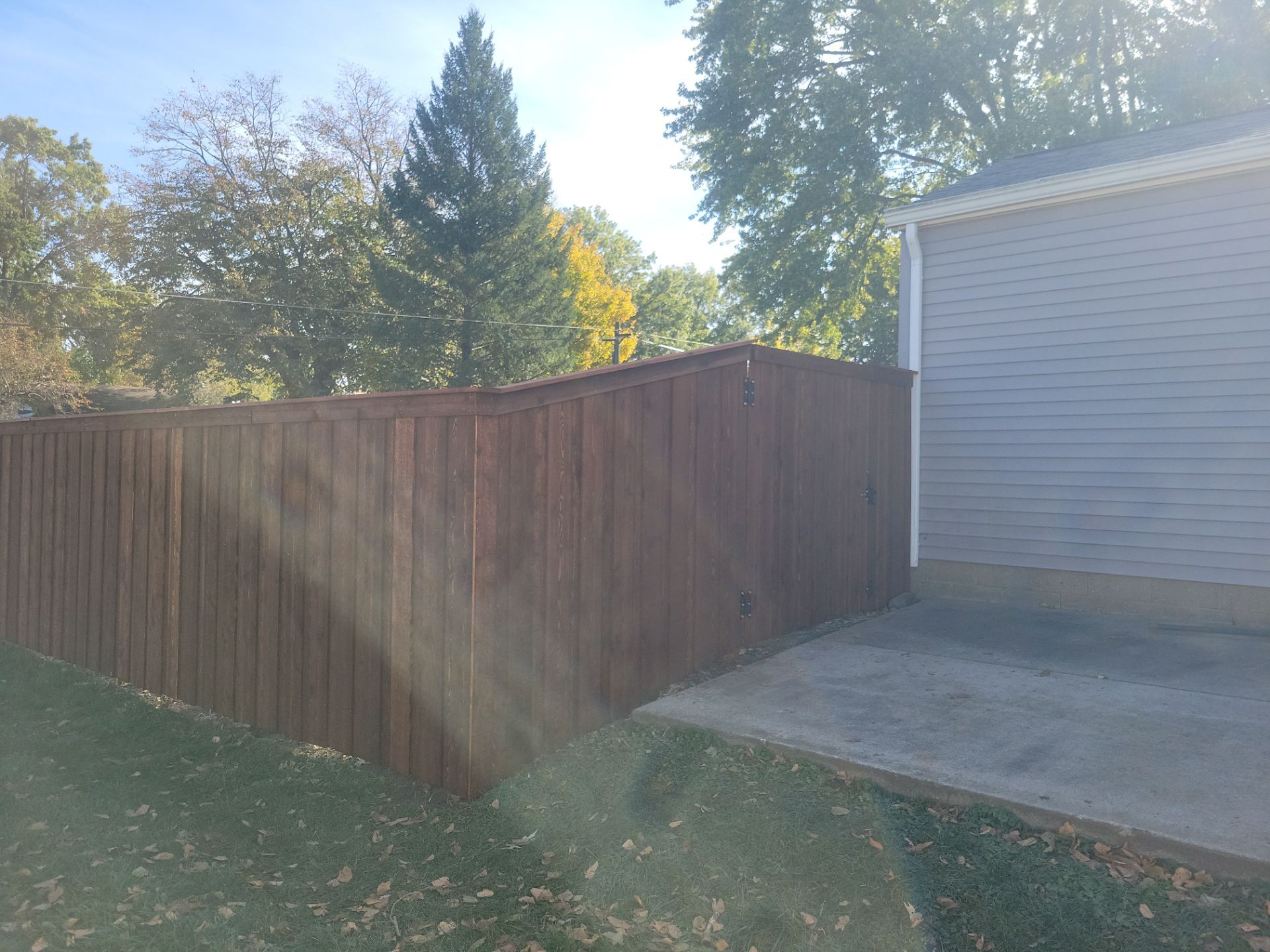 Project in Cedar Falls by Perfect Picket Fence and Stain