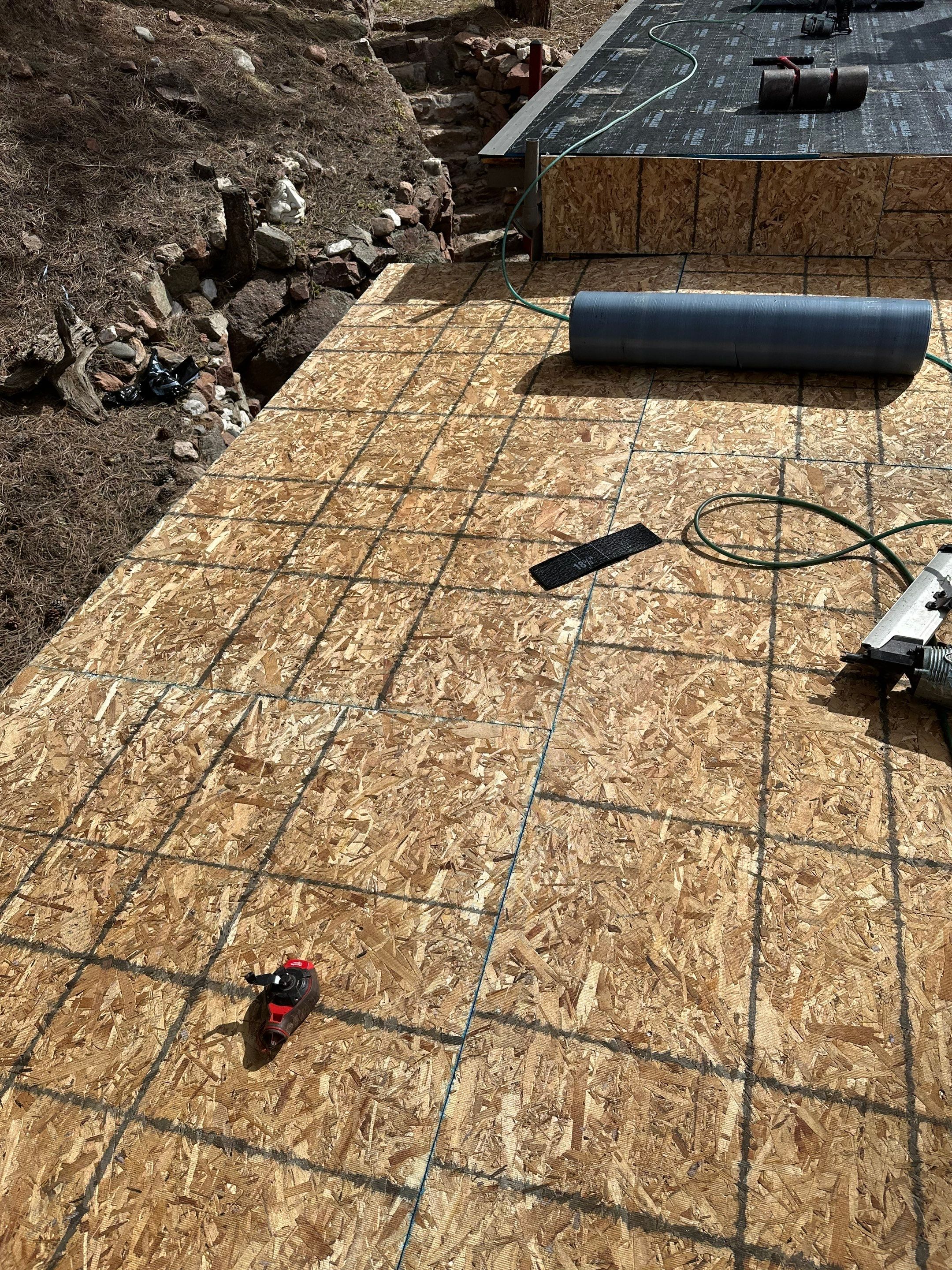 Residential Roofing Installation using Modified Bitumen Roofing by Blue Peaks Roofing LLC 