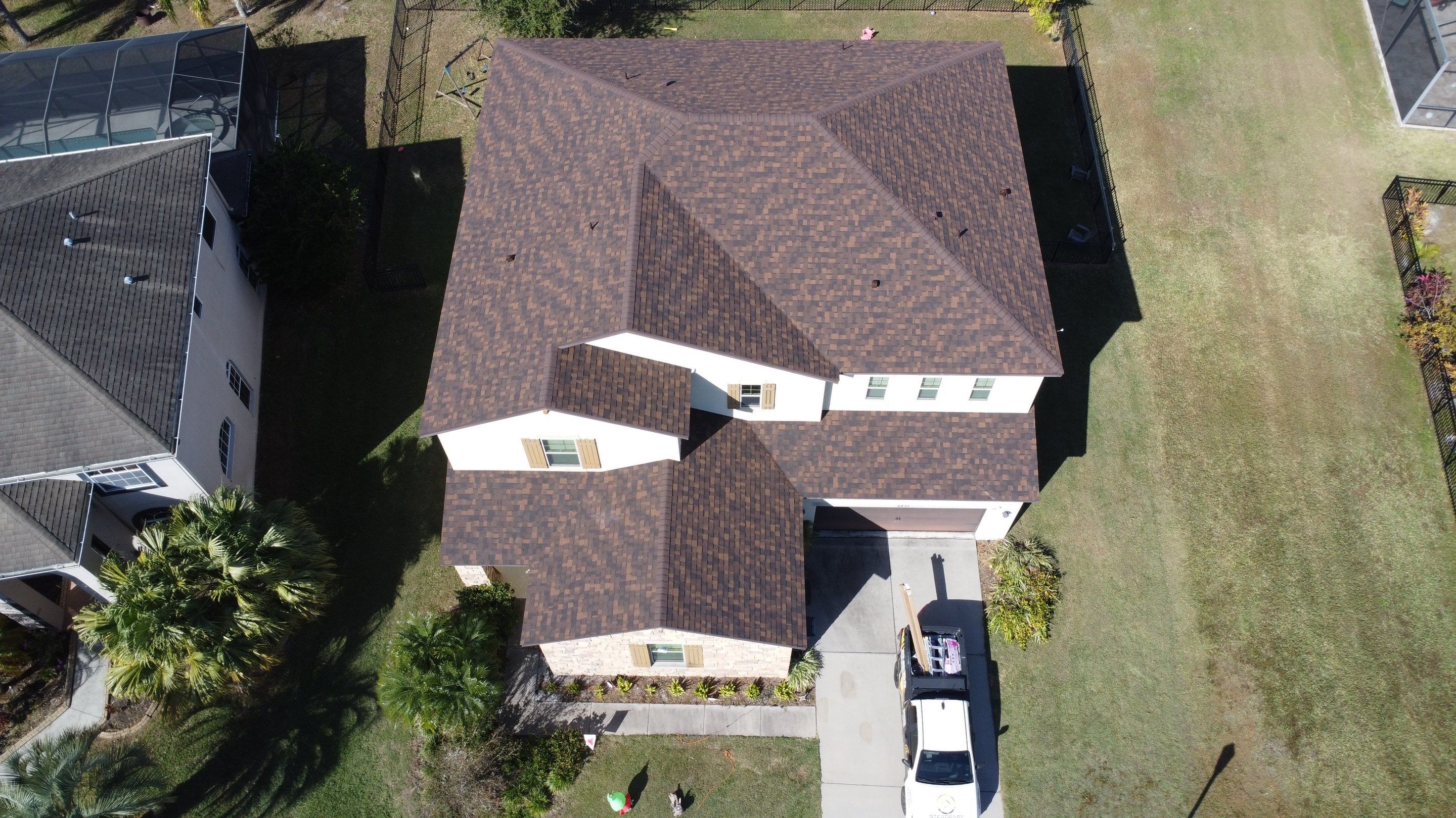 Roof Replacement in Wesley Chapel FL. by Steadfast Roofing 