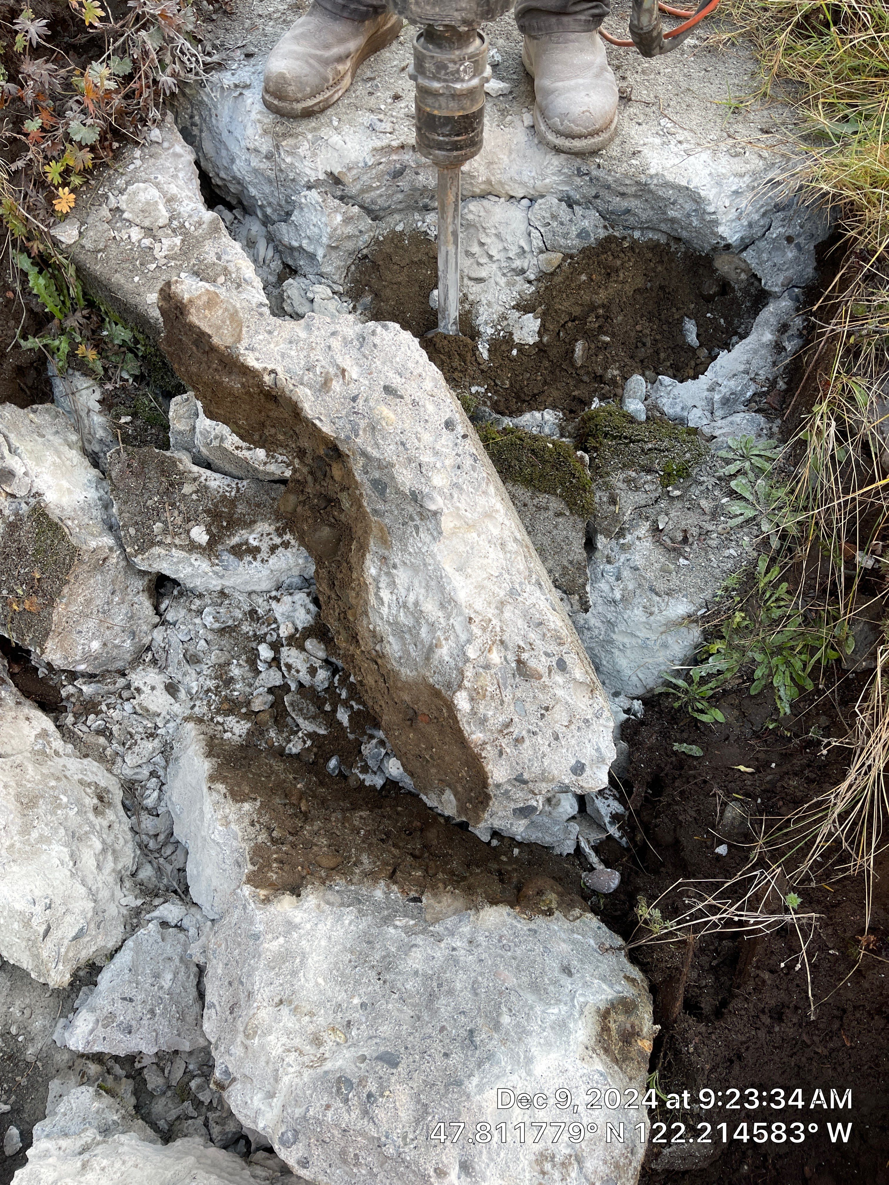 Concrete Front Stair Repair | Bothell  by Jireh Asphalt & Concrete Inc 