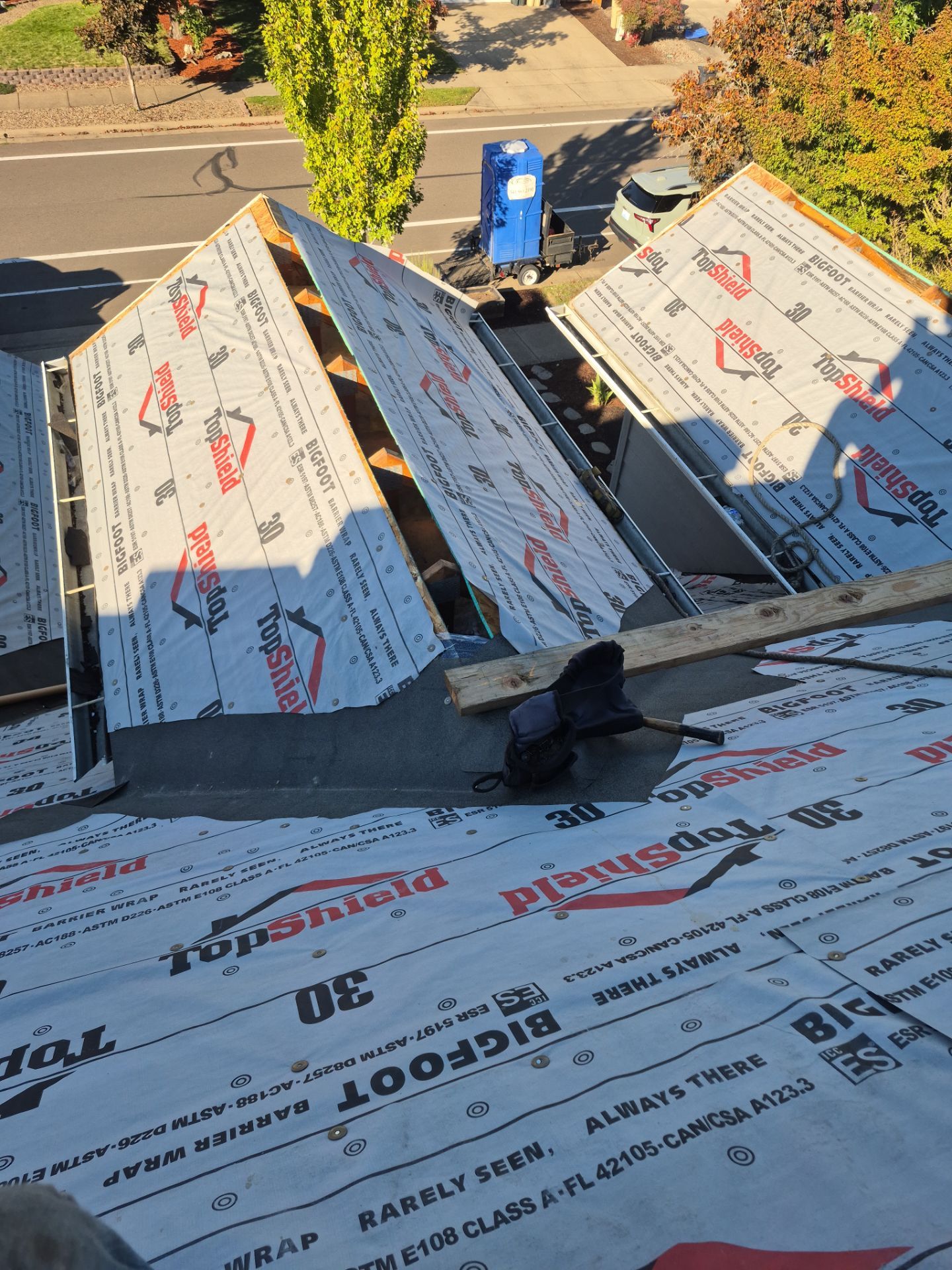 Granite Black Residential Roof Replacement by Orezona Building & Roofing Company, Inc.