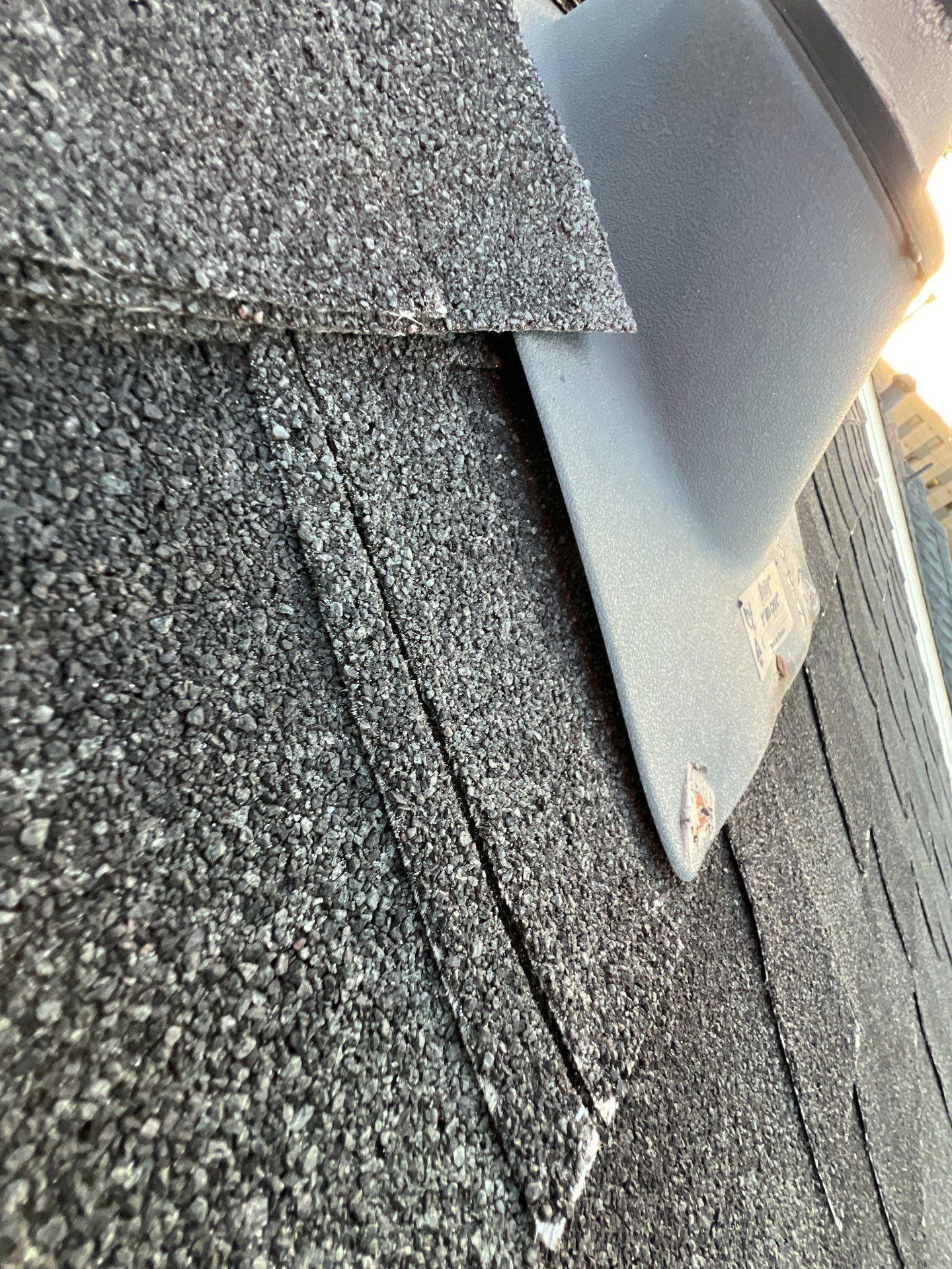 Hail Damage using Owen's Corning Duration (Lifetime) Shingles by Roof Repair Company