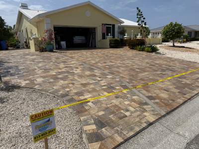 Driveway, Patio, and Walkway Paver Sealing in Apollo Beach