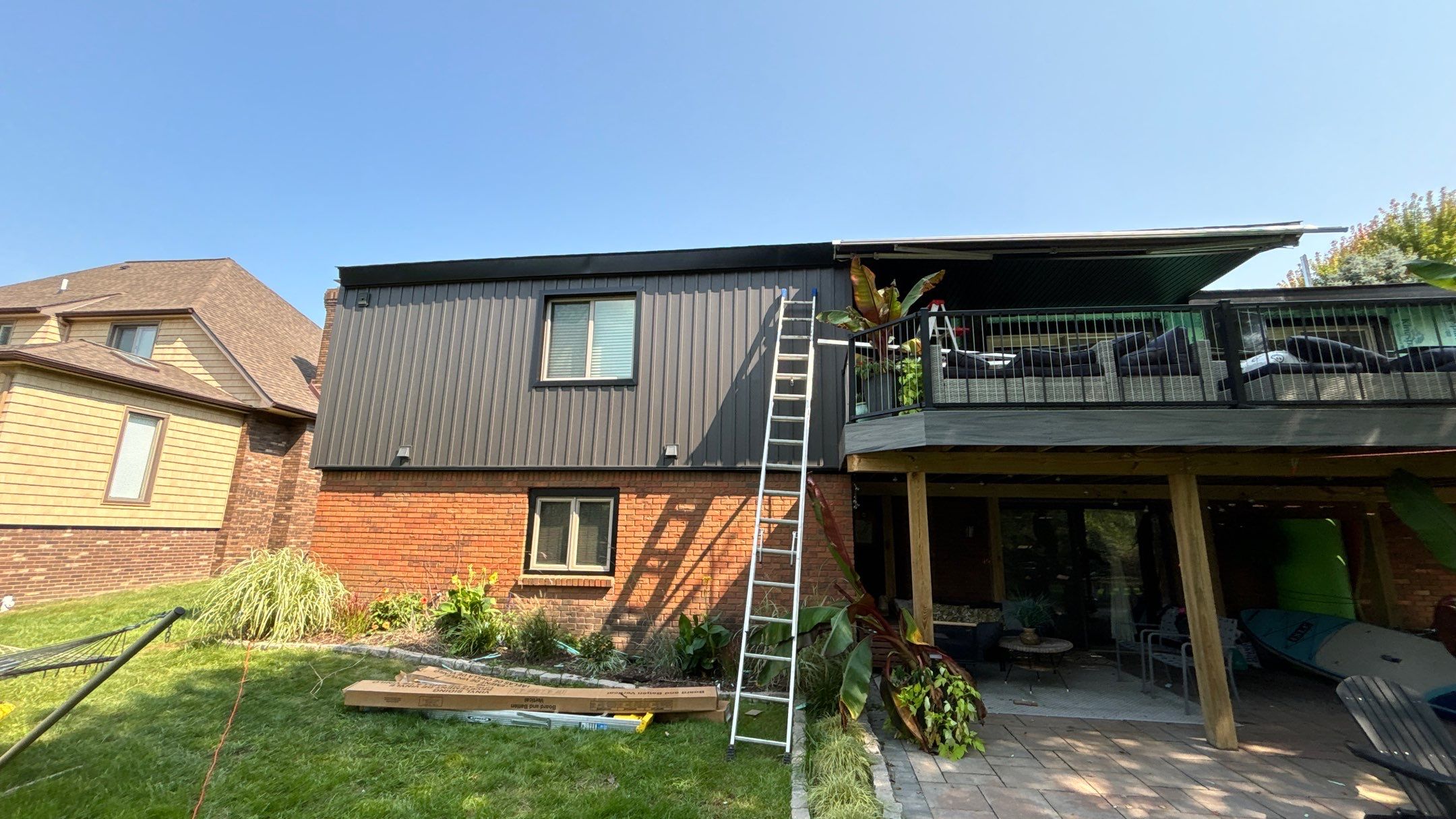 Siding Replacement using Alside 7" B&B by 180 Contractors