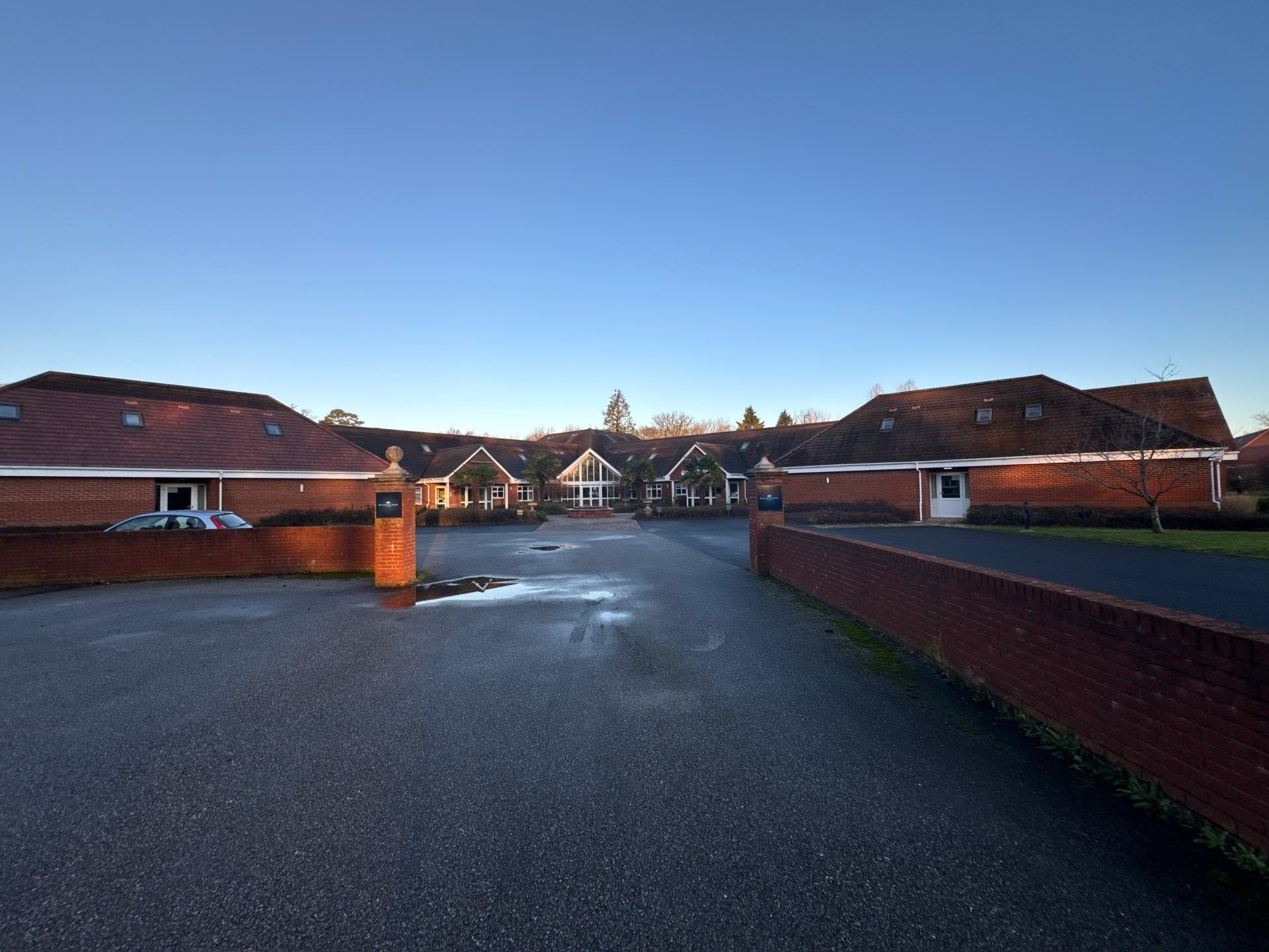 Large Care Home Roof Clean using Mosmatic FSC and Biocide by Ges Exterior Cleaning ltd