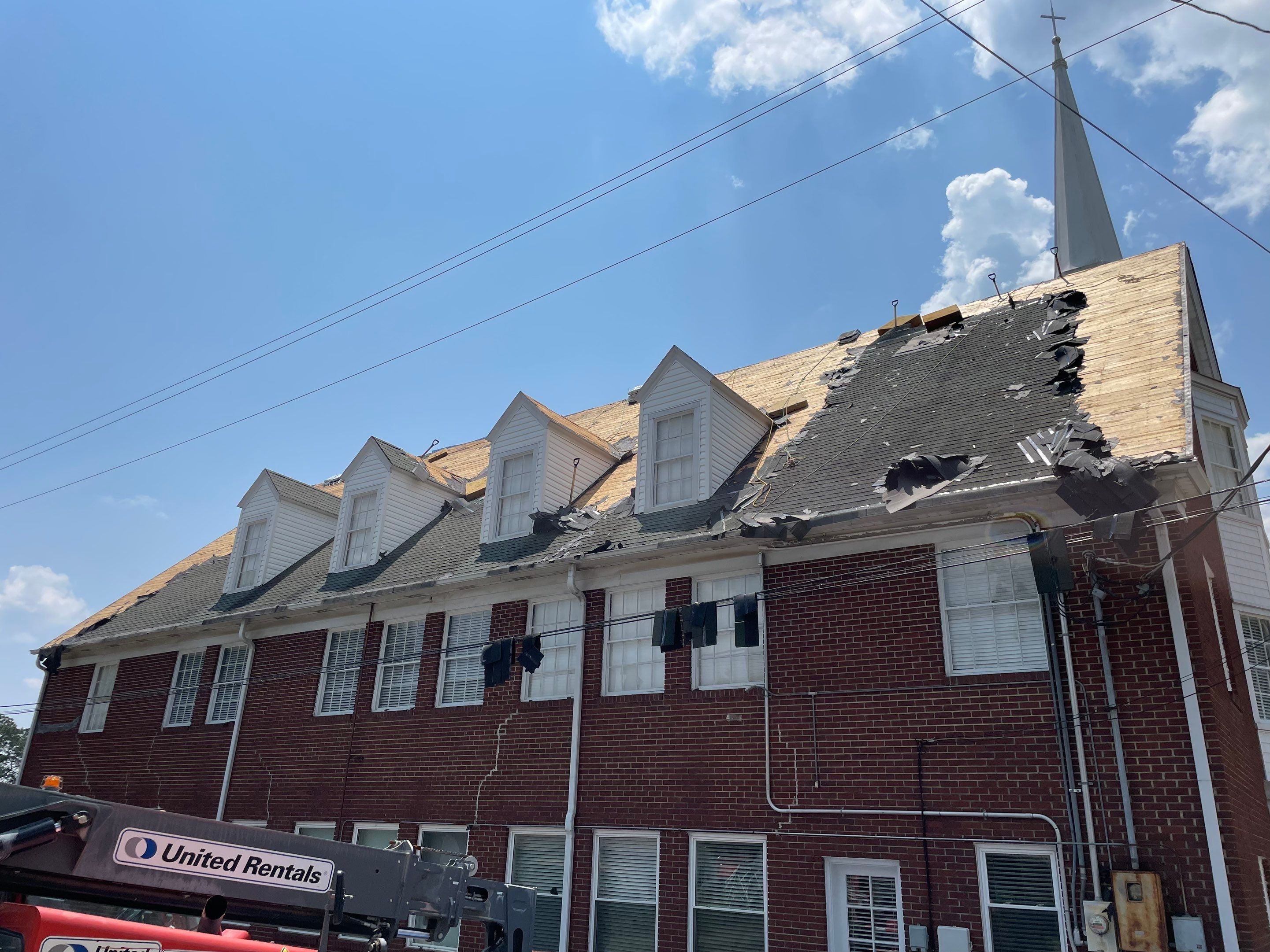 Church Reroof: 40 Year Impact Rated Architectural Shingles by Hostetler Roofing