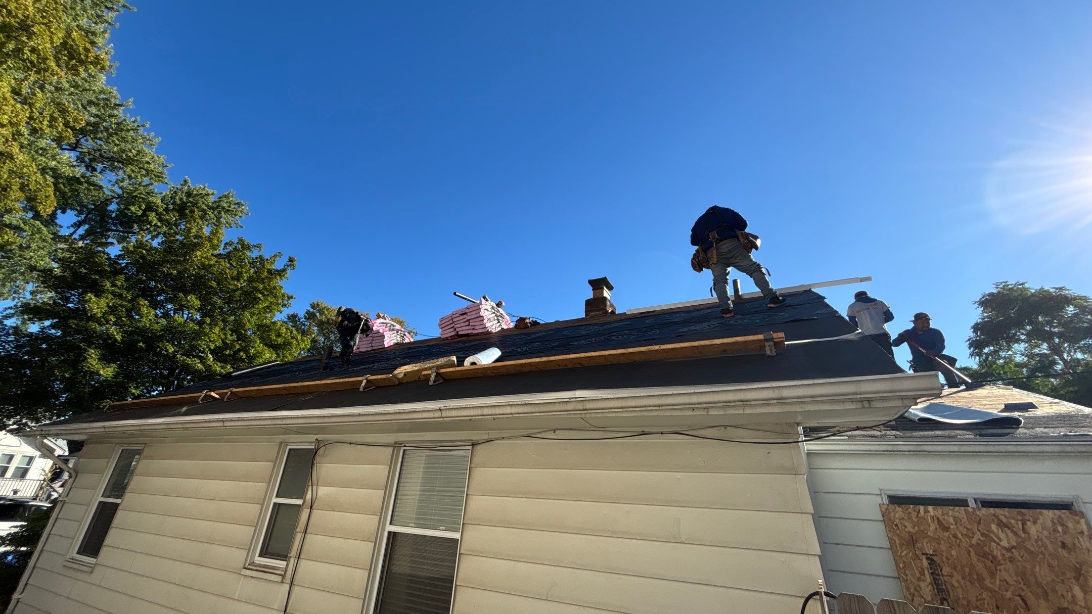 Roof Replacement using Owens Corning Estate Gray by 180 Contractors