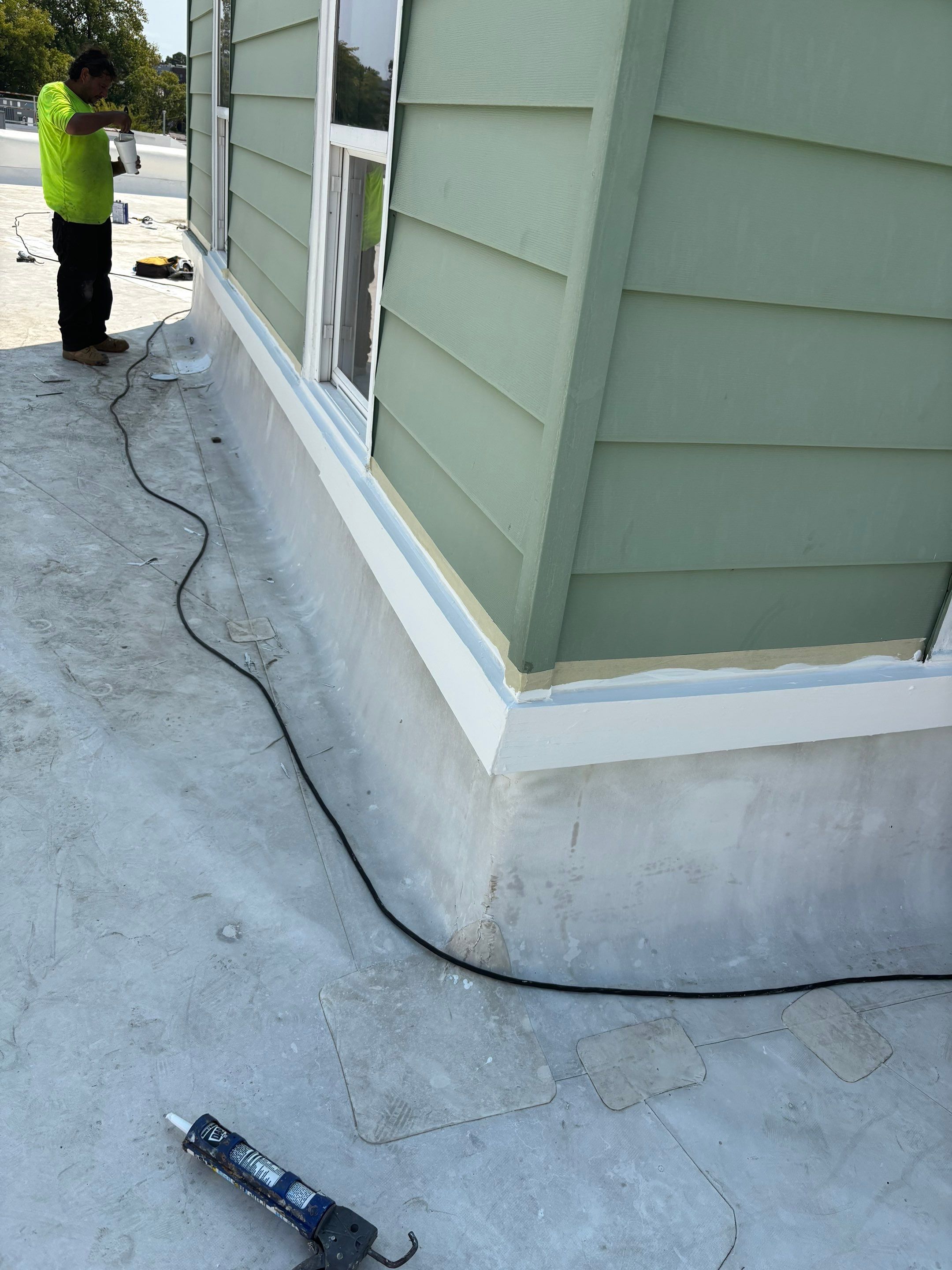 Commercial Flat Roof Membrane Repair and Patching in Memphis by Revival Roofing Services